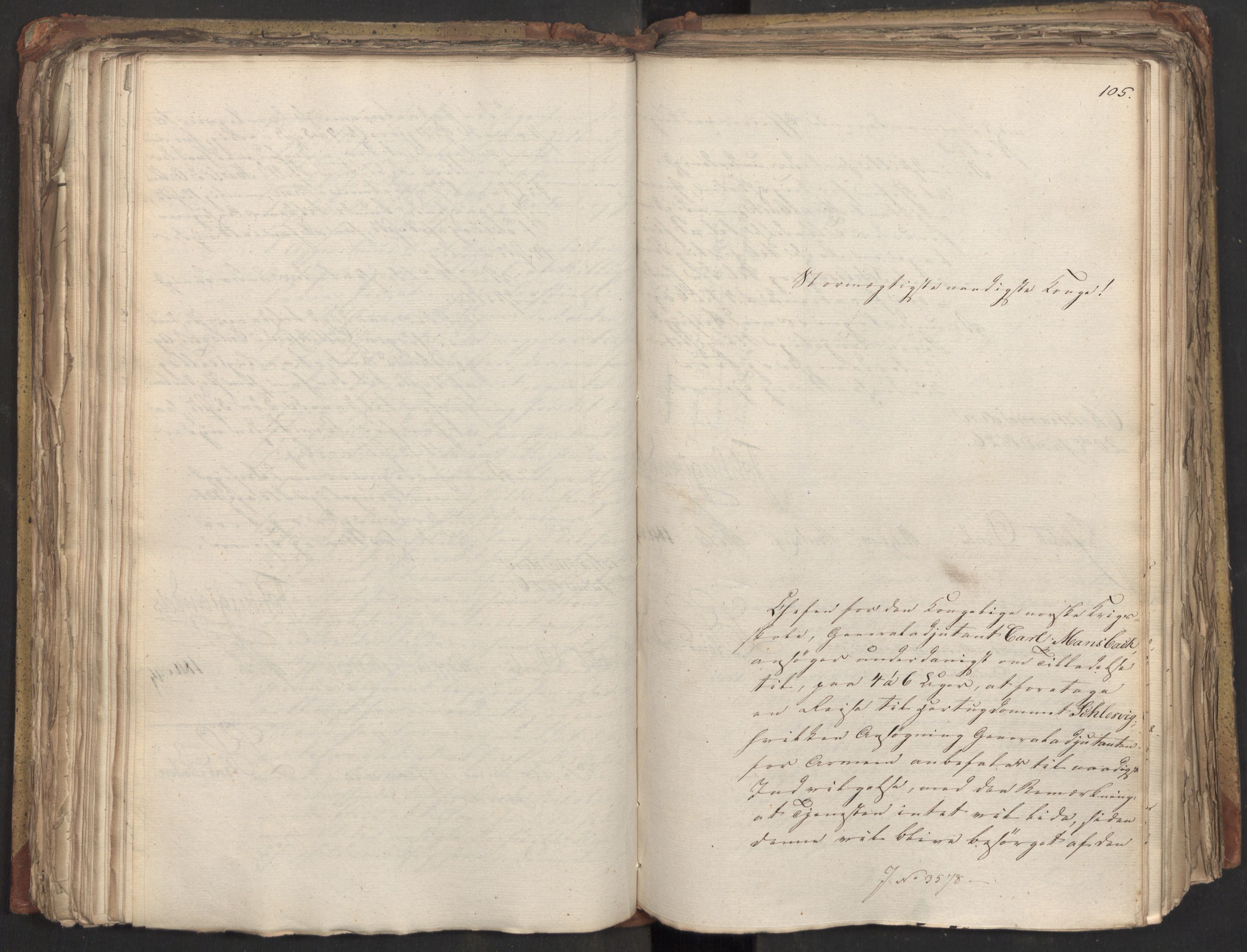 Statsrådsavdelingen i Stockholm, RA/S-1003/D/Da/L0047: Regjeringsinnstillinger nr. 3501-3659, 1826, p. 216