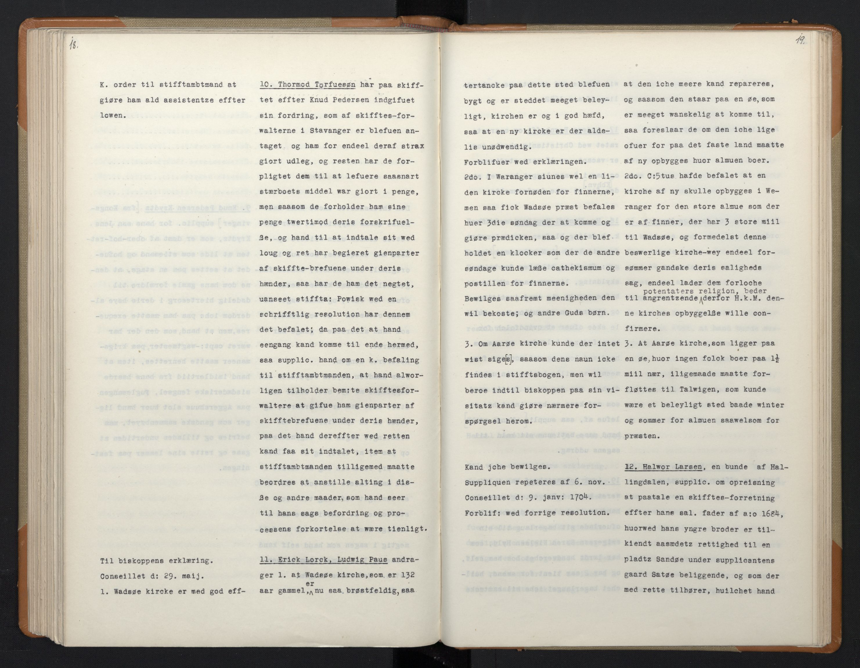 Avskriftsamlingen, RA/EA-4022/F/Fa/L0071: Supplikker, 1703, p. 183