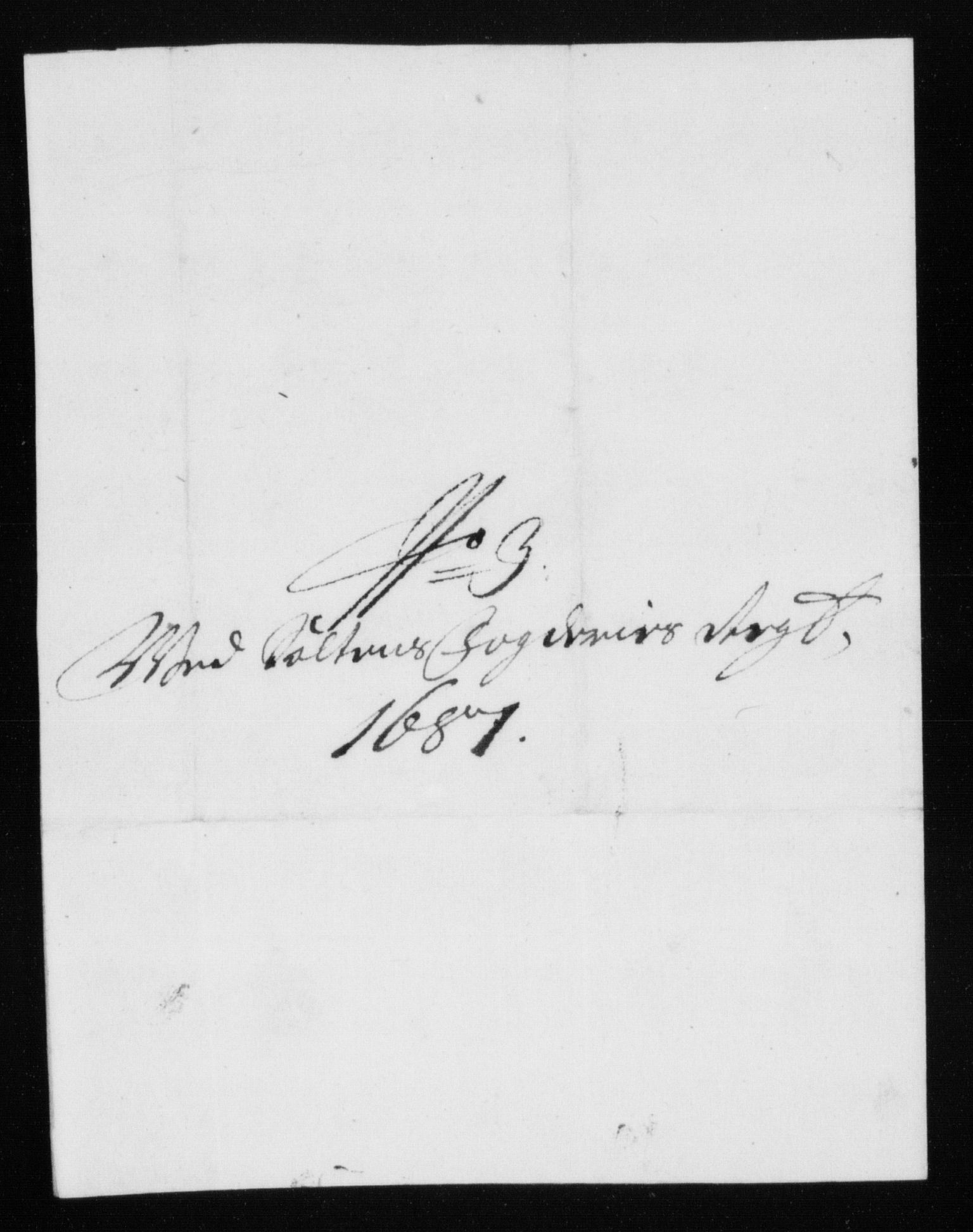 Rentekammeret inntil 1814, Reviderte regnskaper, Stiftamtstueregnskaper, Trondheim stiftamt og Nordland amt, AV/RA-EA-6044/R/Rh/L0009: Nordland amt, 1687