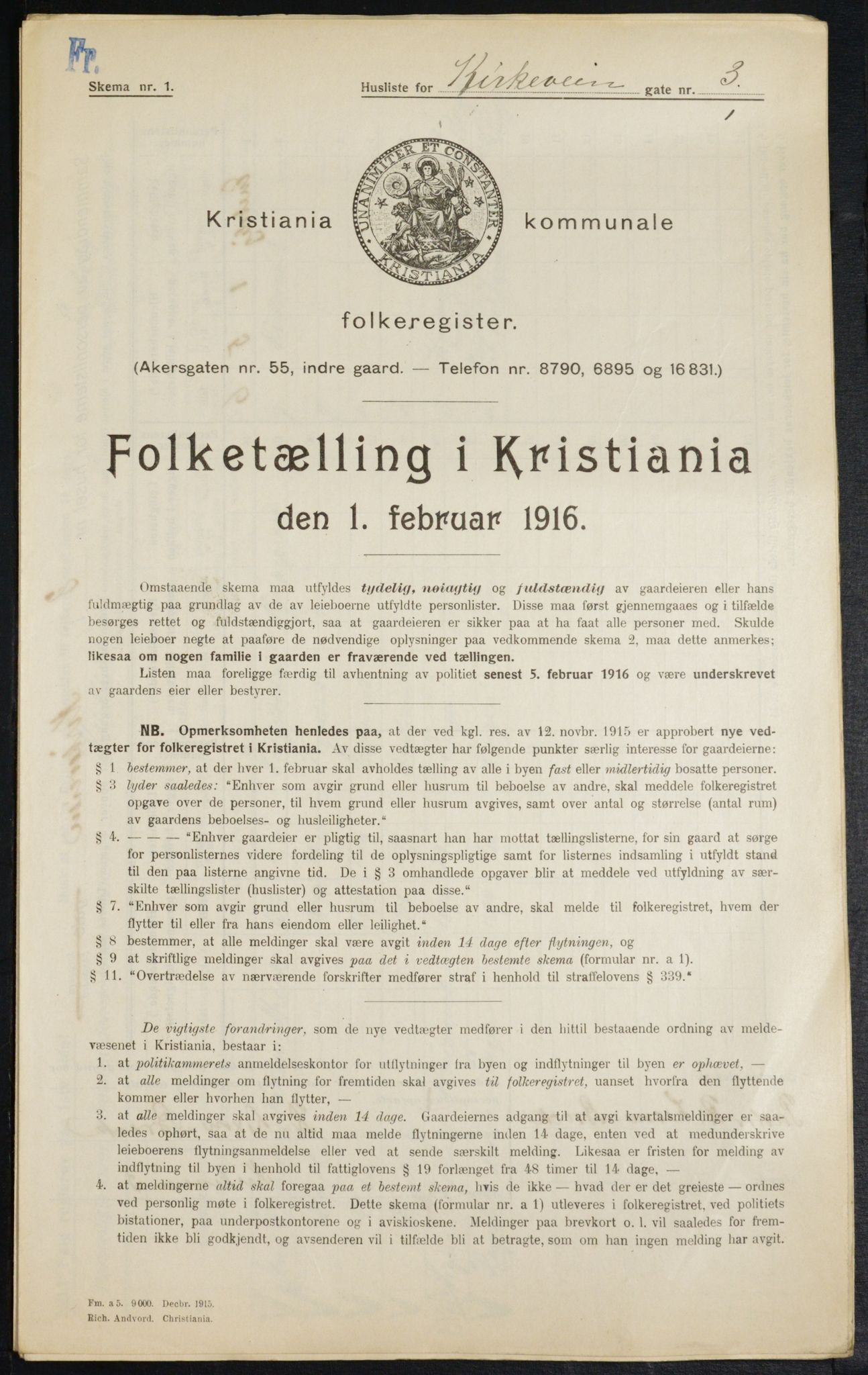 OBA, Municipal Census 1916 for Kristiania, 1916, p. 51935