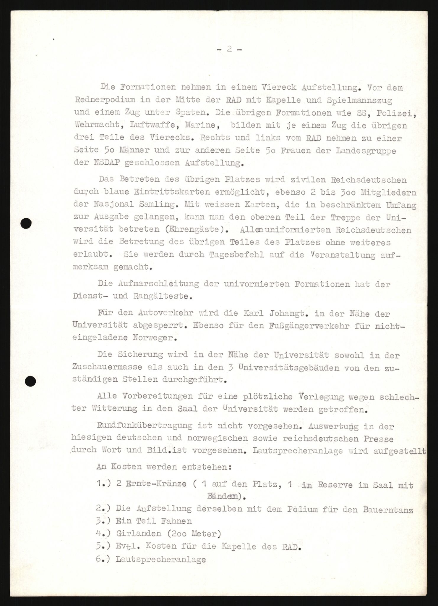 Forsvarets Overkommando. 2 kontor. Arkiv 11.4. Spredte tyske arkivsaker, AV/RA-RAFA-7031/D/Dar/Darb/L0008: Reichskommissariat - Hauptabteilung Volksaufklärung und Propaganda, 1940-1943, p. 1255