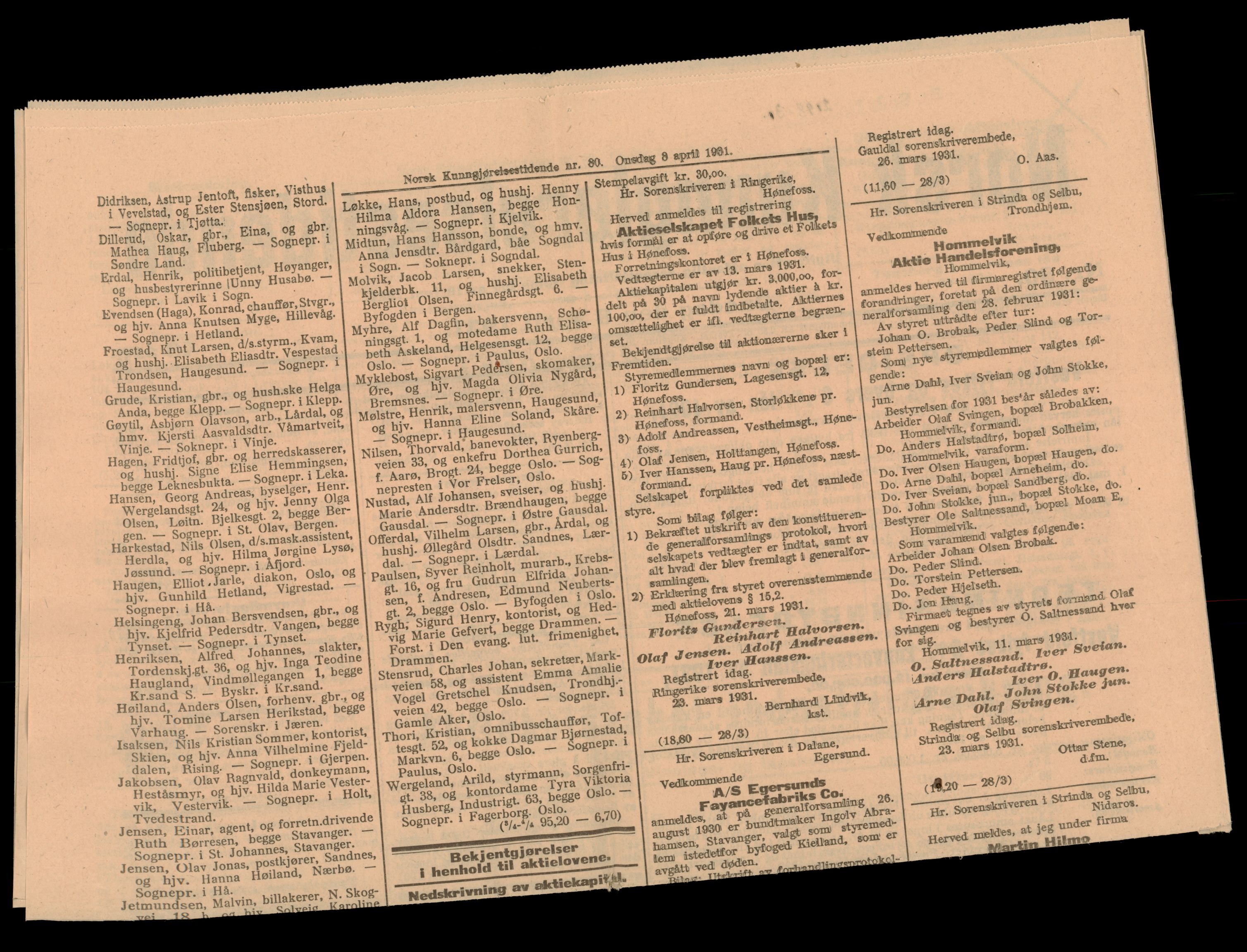 Brønnøy sorenskriveri, AV/SAT-A-4170/2/J/Jb/Jba/L0002: Bilag , 1930-1943, p. 4