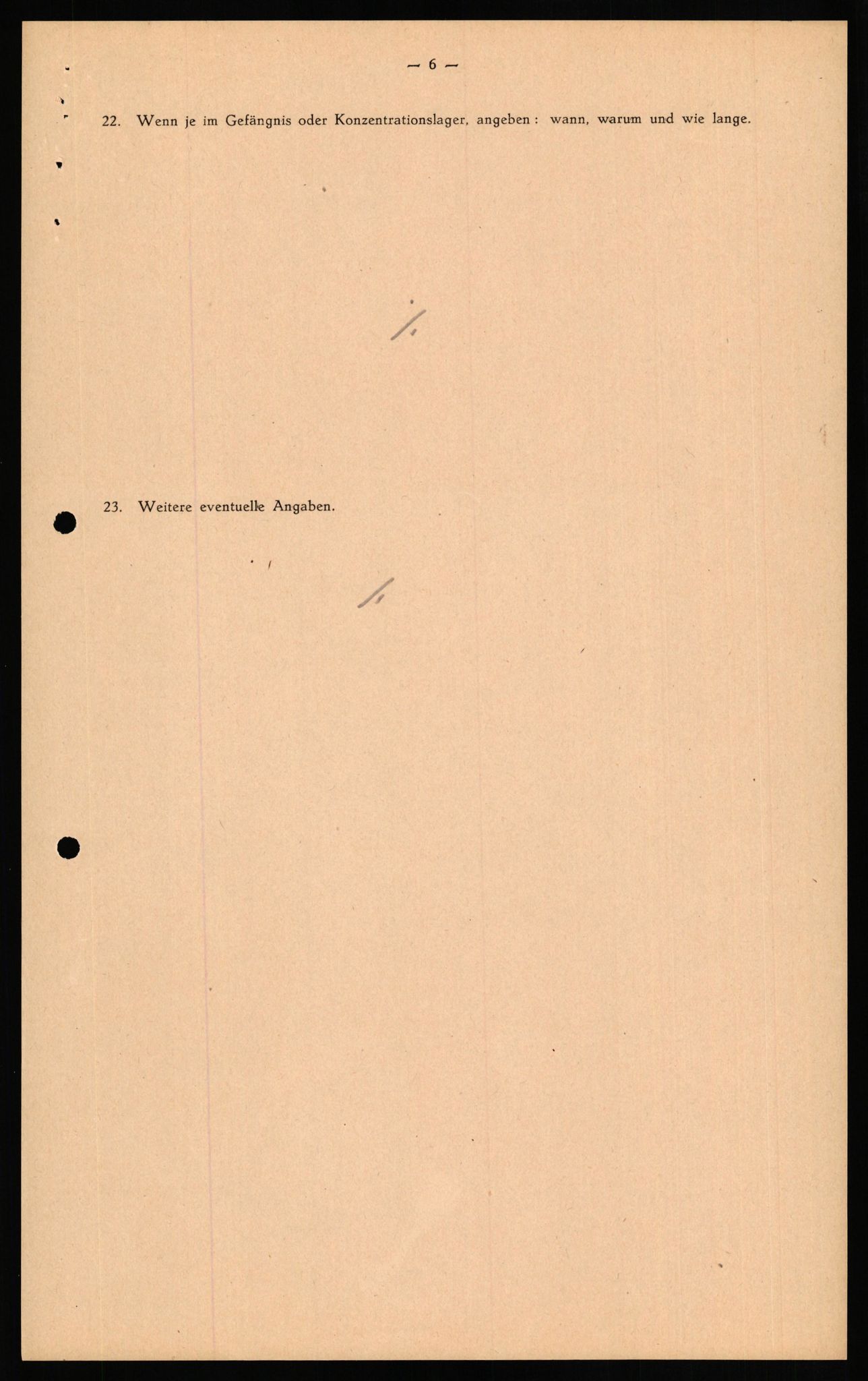 Forsvaret, Forsvarets overkommando II, AV/RA-RAFA-3915/D/Db/L0026: CI Questionaires. Tyske okkupasjonsstyrker i Norge. Tyskere., 1945-1946, p. 150