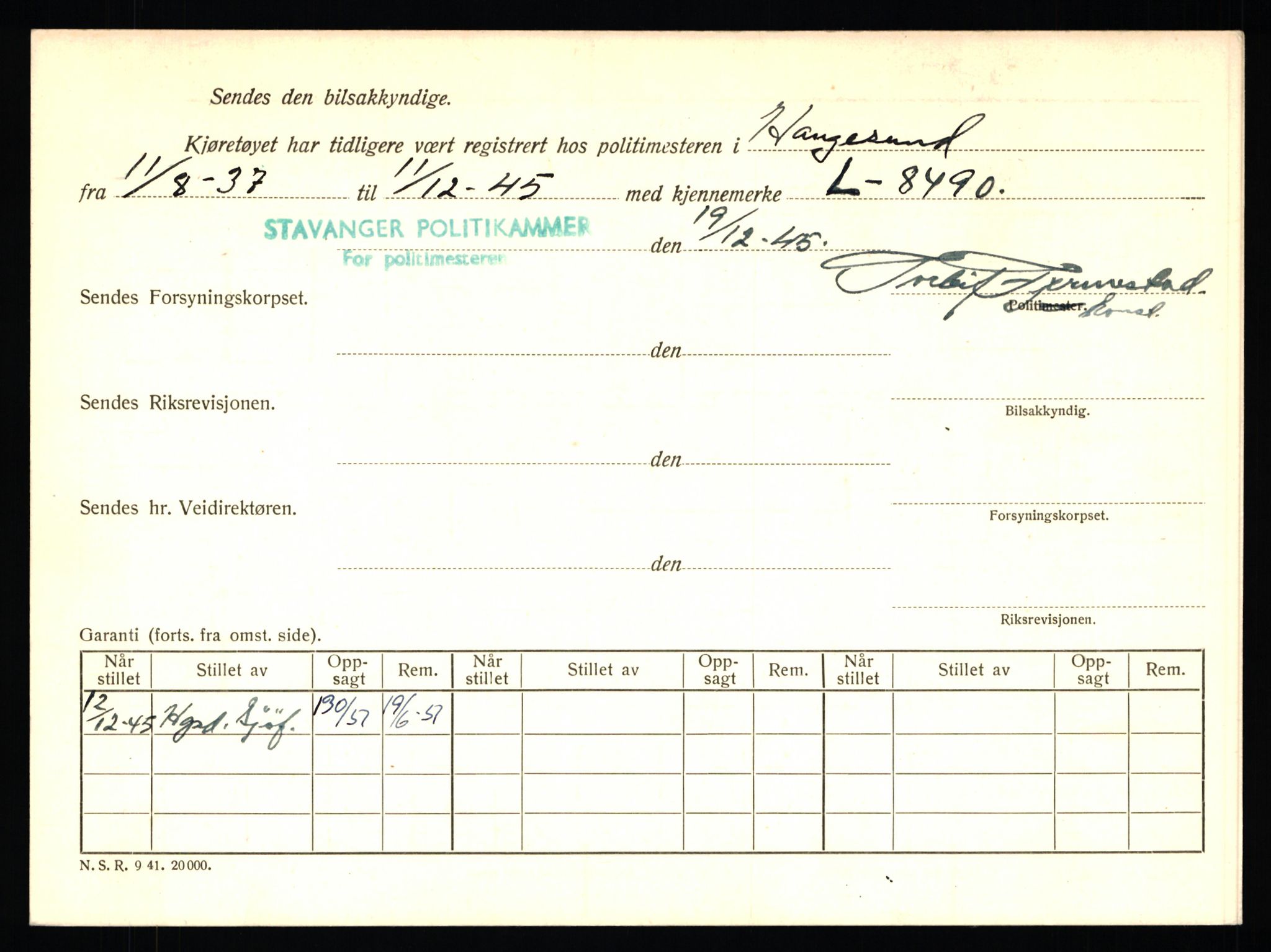 Stavanger trafikkstasjon, AV/SAST-A-101942/0/F/L0006: L-1700 - L-2149, 1930-1971, p. 1454