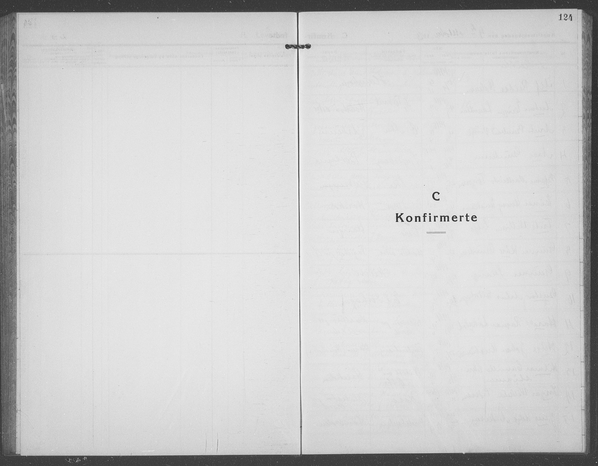 Ås prestekontor Kirkebøker, AV/SAO-A-10894/G/Ga/L0006: Parish register (copy) no. I 6, 1925-1940, p. 124