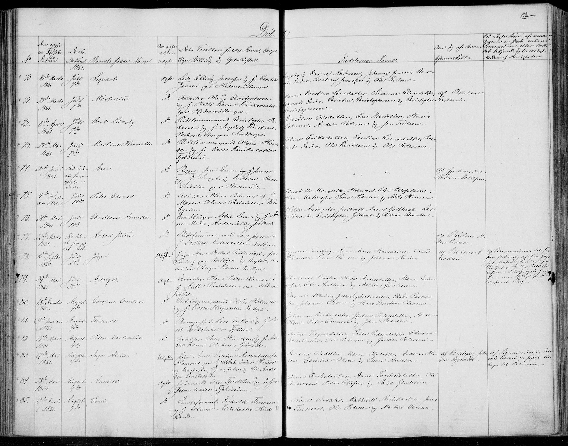 Skoger kirkebøker, SAKO/A-59/F/Fa/L0003: Parish register (official) no. I 3, 1842-1861, p. 142