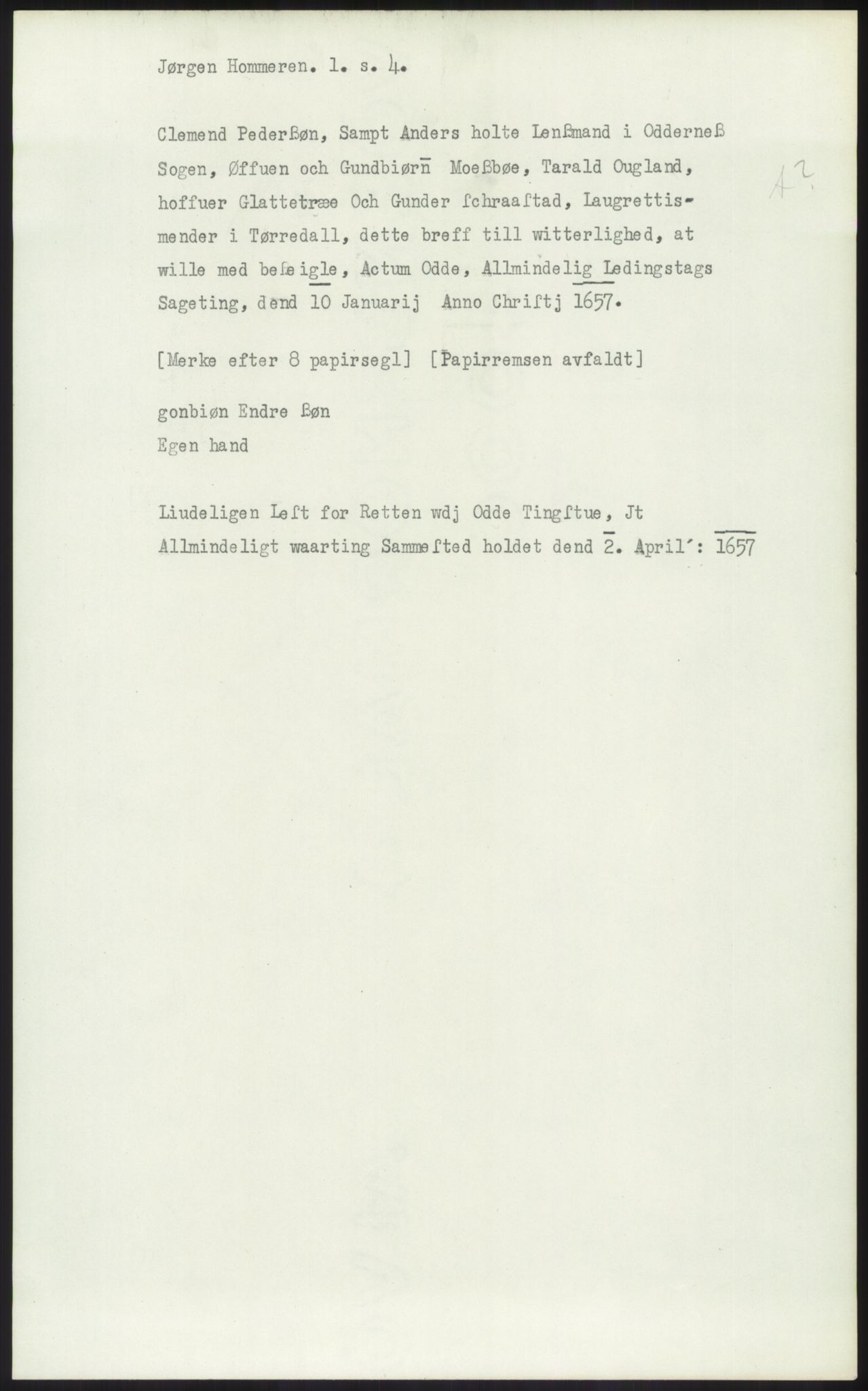 Samlinger til kildeutgivelse, Diplomavskriftsamlingen, RA/EA-4053/H/Ha, p. 1677