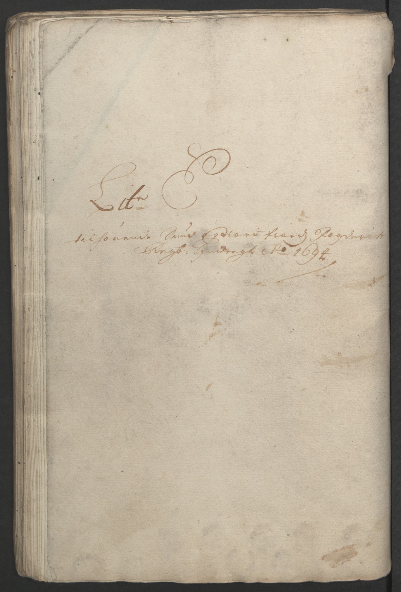 Rentekammeret inntil 1814, Reviderte regnskaper, Fogderegnskap, AV/RA-EA-4092/R53/L3421: Fogderegnskap Sunn- og Nordfjord, 1693-1694, p. 393