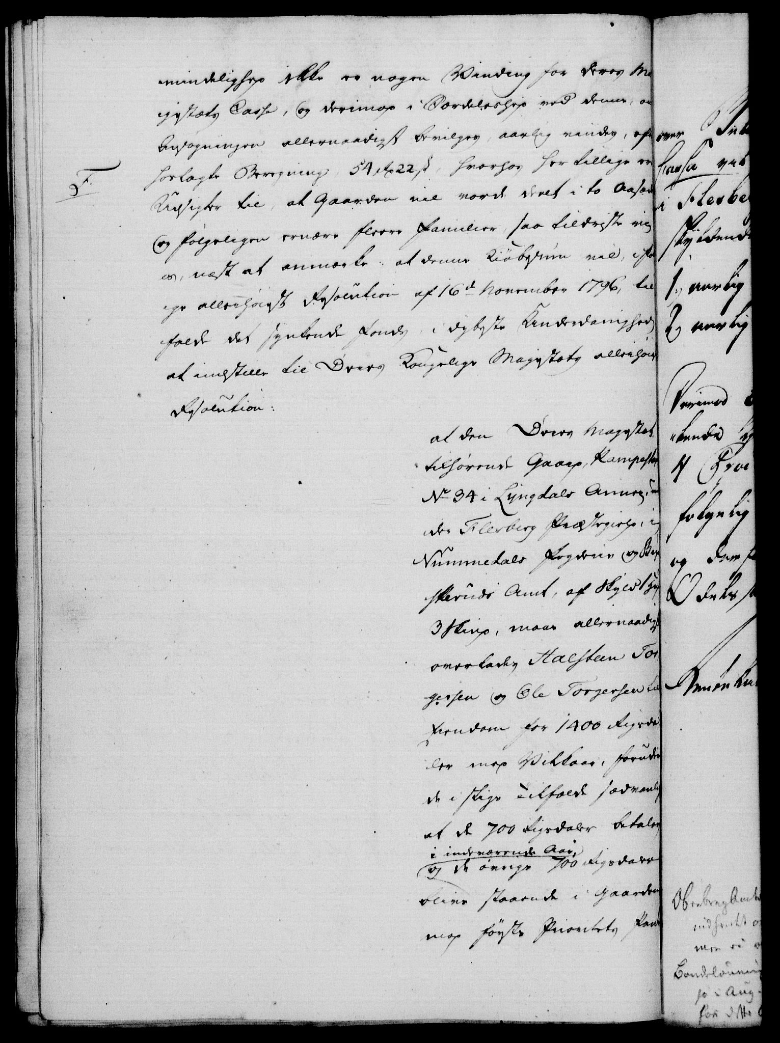 Rentekammeret, Kammerkanselliet, RA/EA-3111/G/Gf/Gfa/L0080: Norsk relasjons- og resolusjonsprotokoll (merket RK 52.80), 1798, p. 515