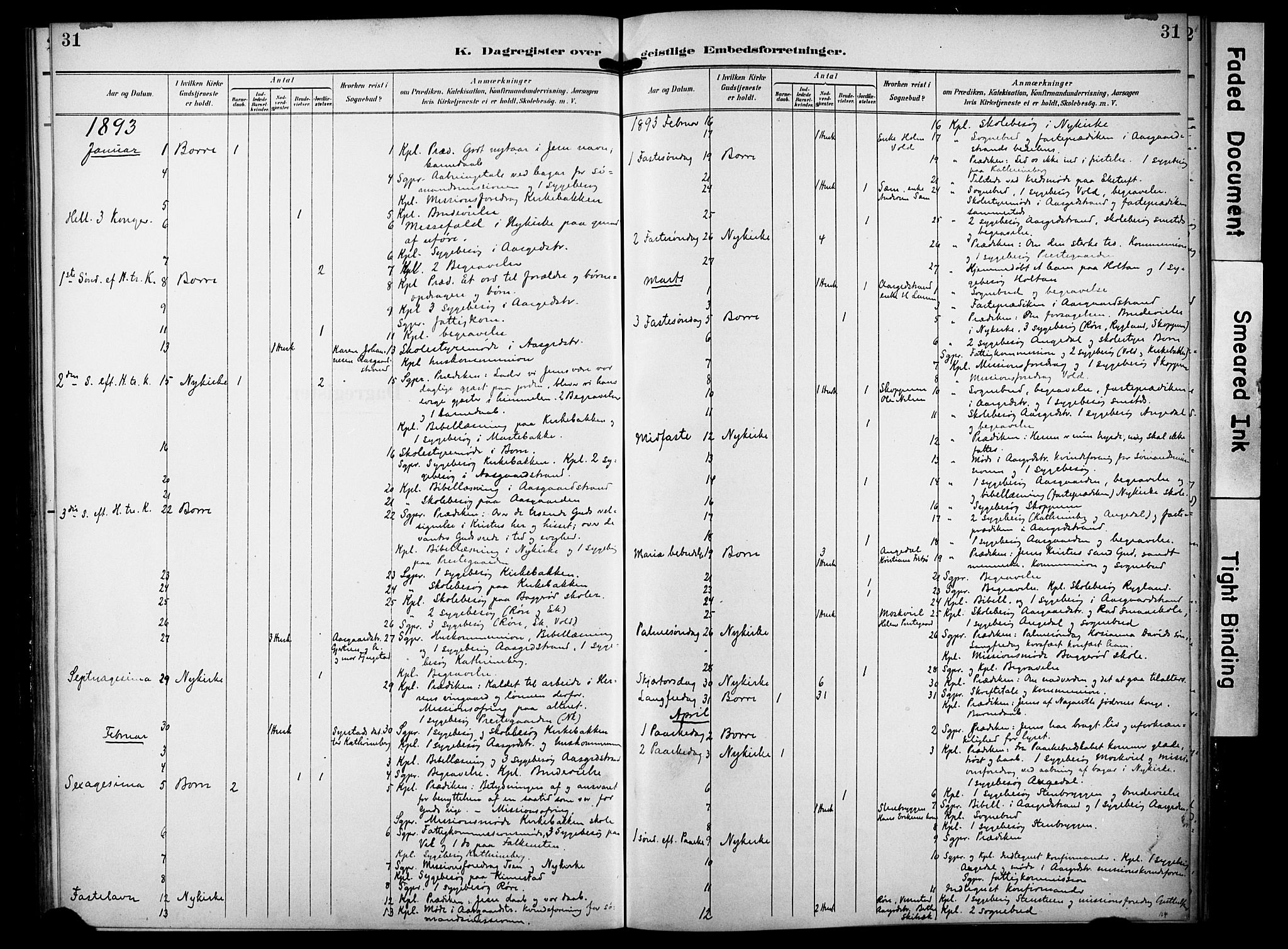 Borre kirkebøker, SAKO/A-338/F/Fa/L0010: Parish register (official) no. I 10, 1892-1896, p. 31