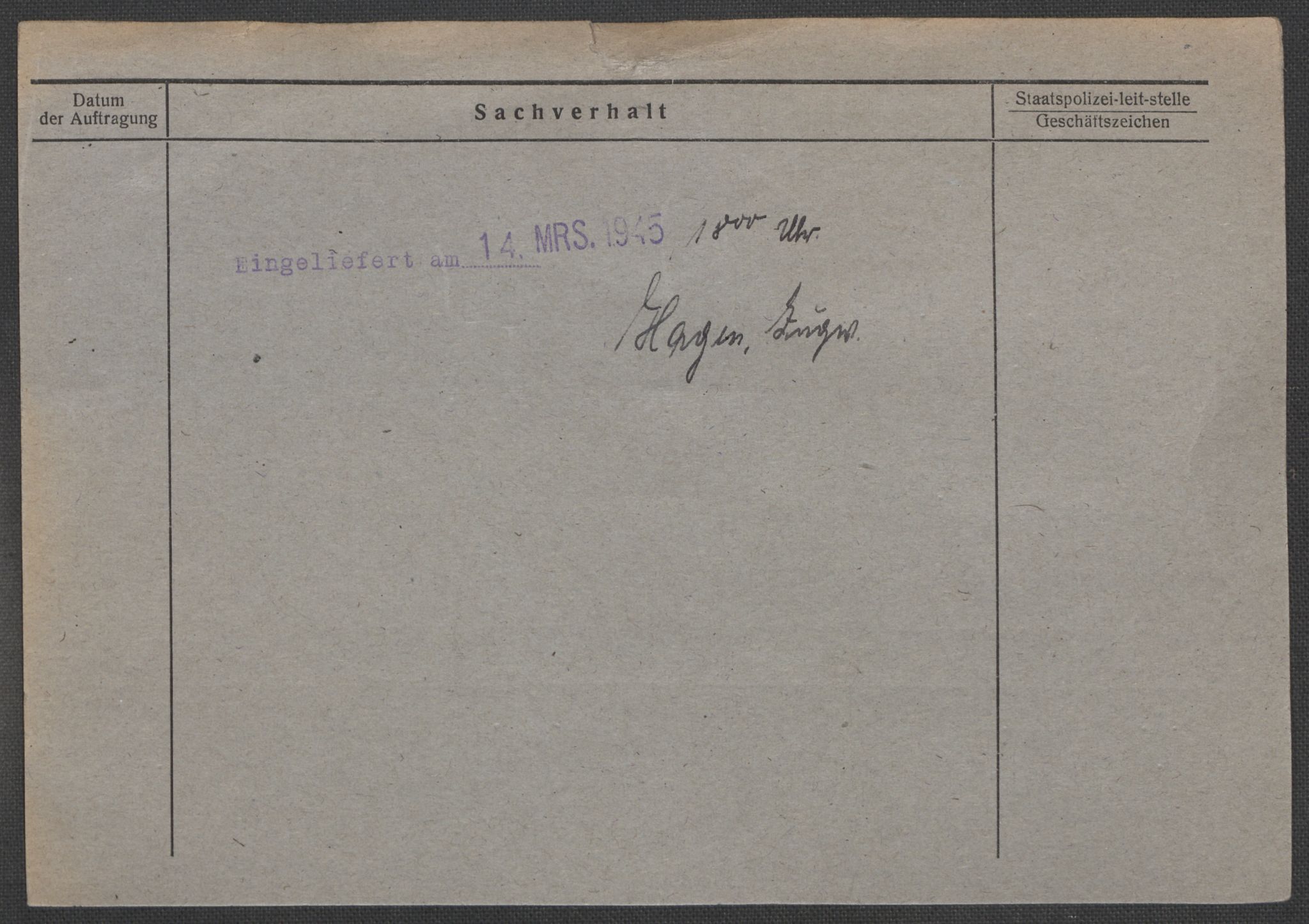 Befehlshaber der Sicherheitspolizei und des SD, RA/RAFA-5969/E/Ea/Eaa/L0005: Register over norske fanger i Møllergata 19: Hø-Kj, 1940-1945, p. 408