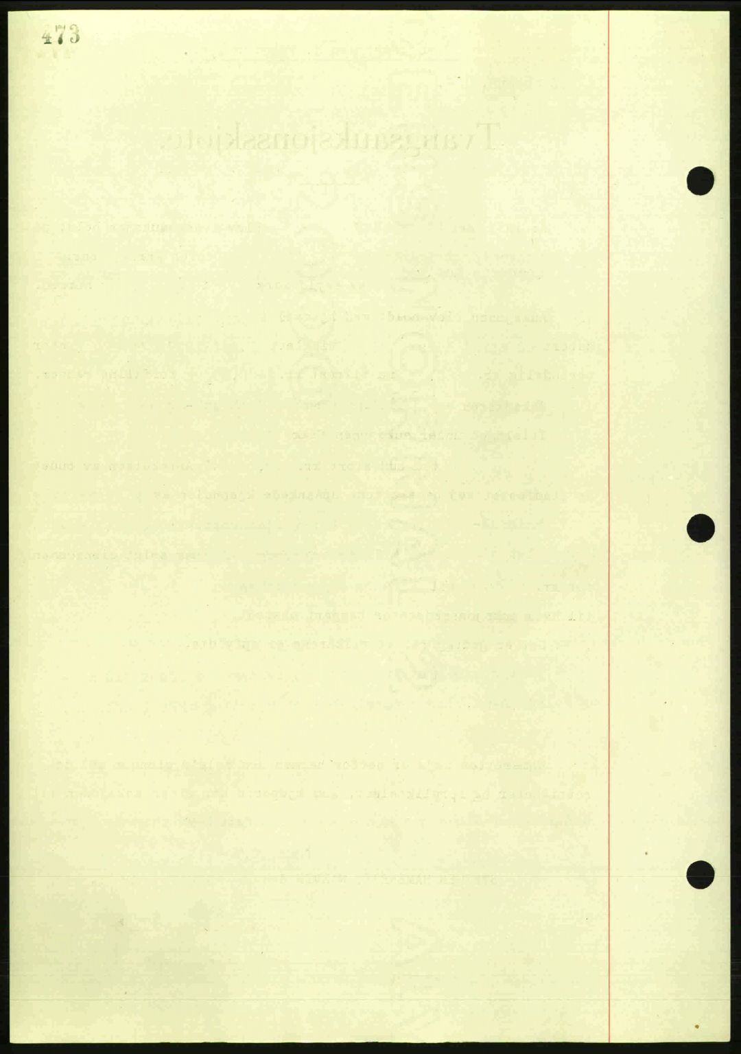 Steigen og Ofoten sorenskriveri, AV/SAT-A-0030/1/2/2C: Mortgage book no. A9-12, 1942-1946, Diary no: : 174/1943