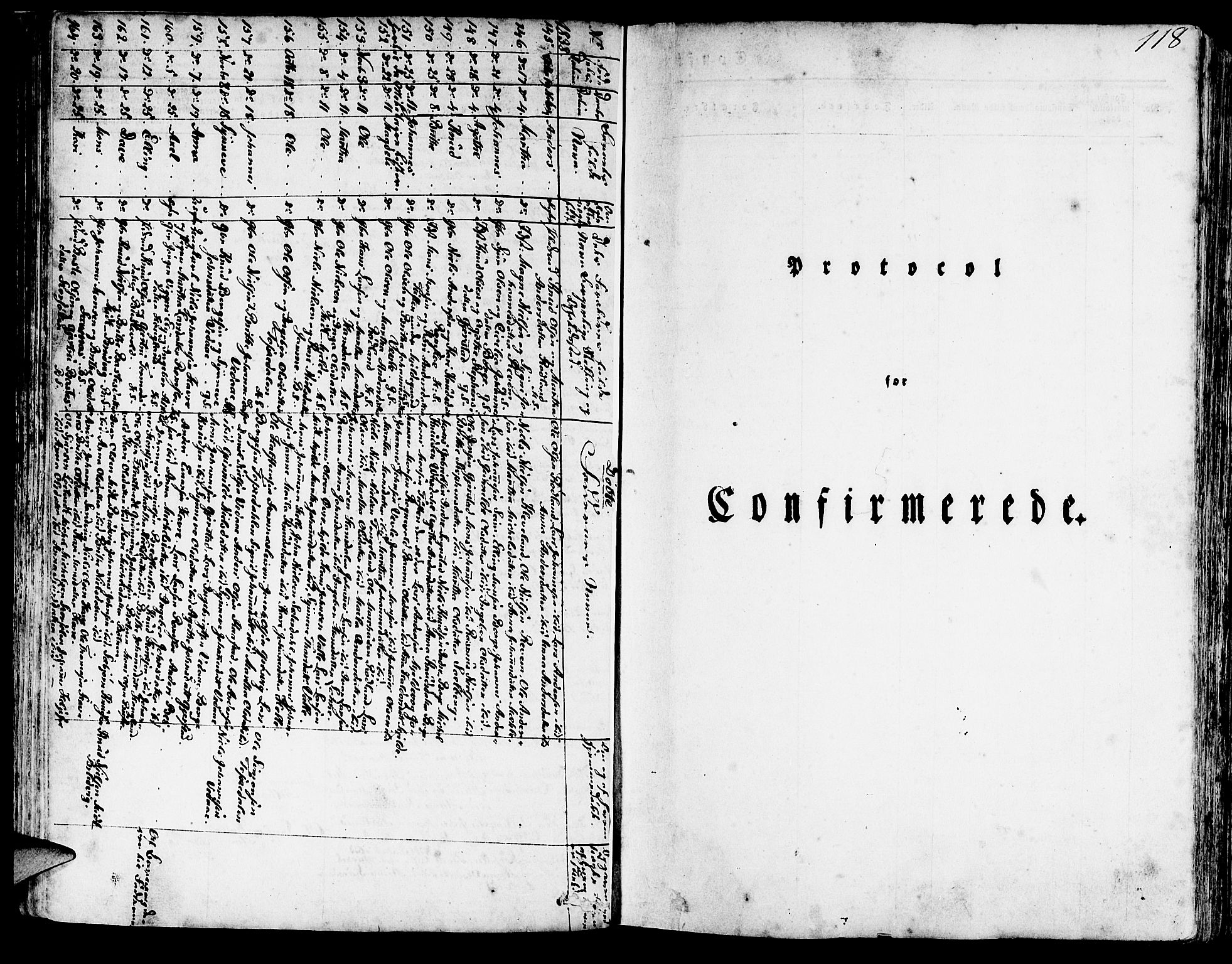 Haus sokneprestembete, AV/SAB-A-75601/H/Haa: Parish register (official) no. A 14, 1827-1838, p. 118