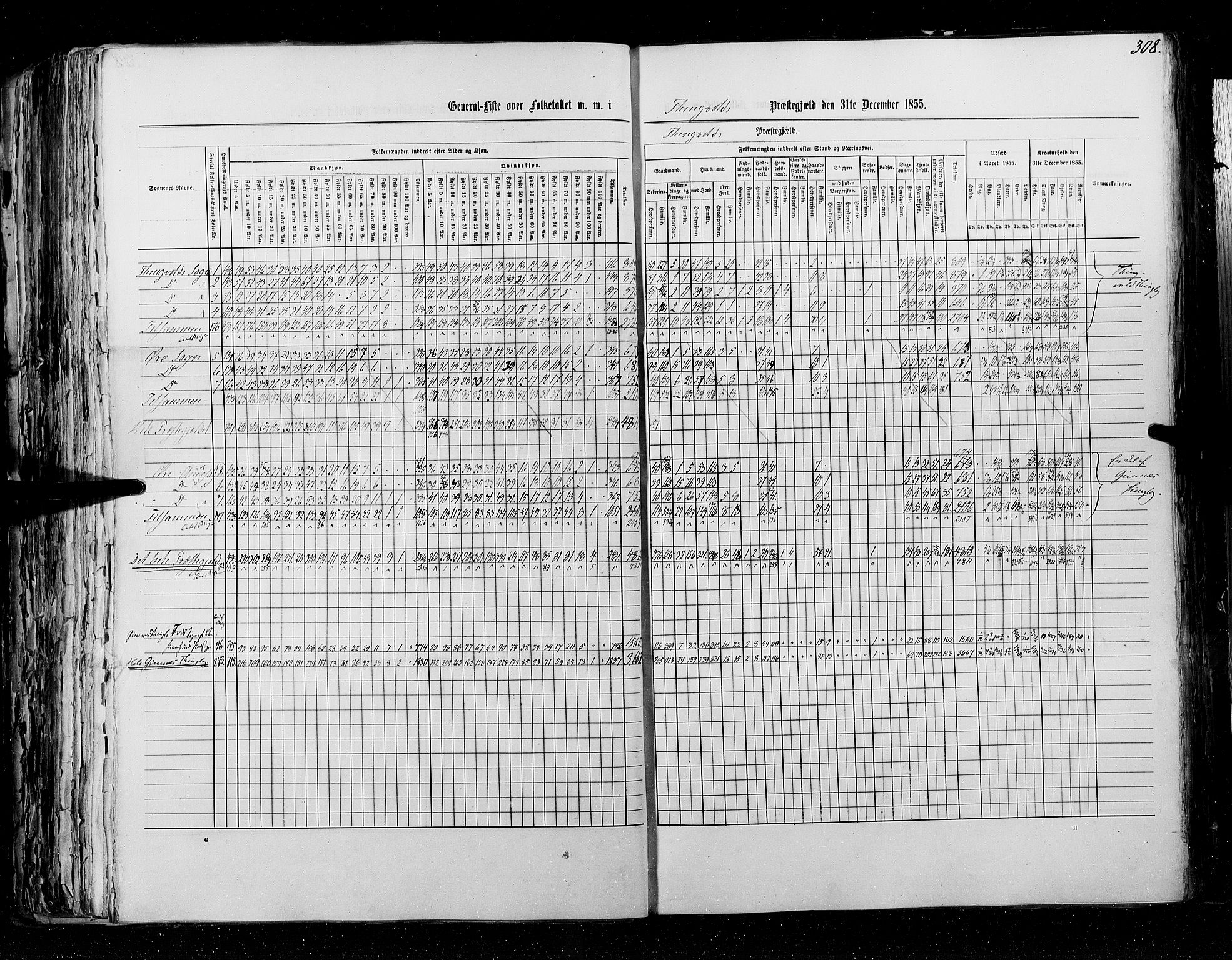 RA, Census 1855, vol. 5: Nordre Bergenhus amt, Romsdal amt og Søndre Trondhjem amt, 1855, p. 308