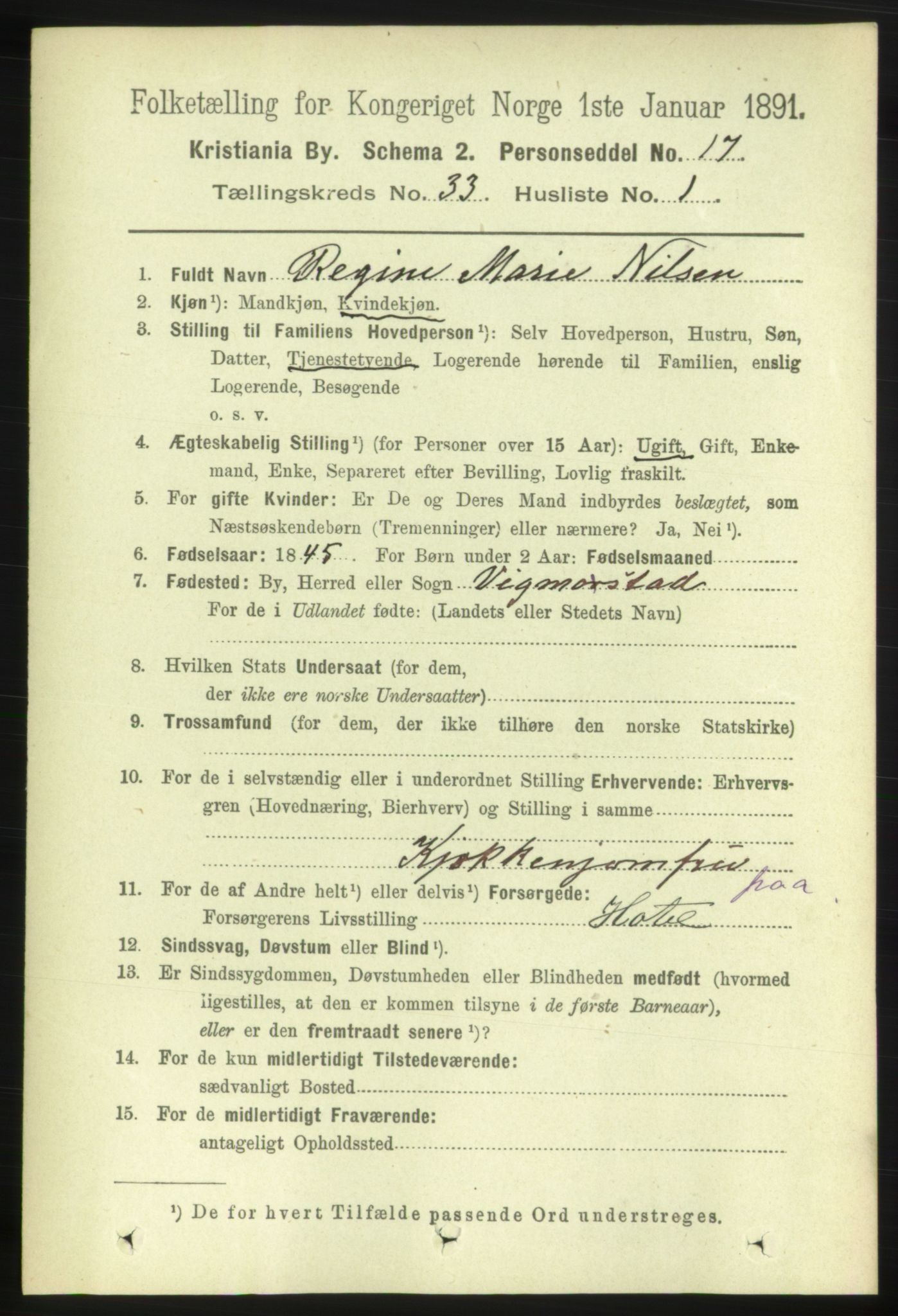 RA, 1891 census for 0301 Kristiania, 1891, p. 17716