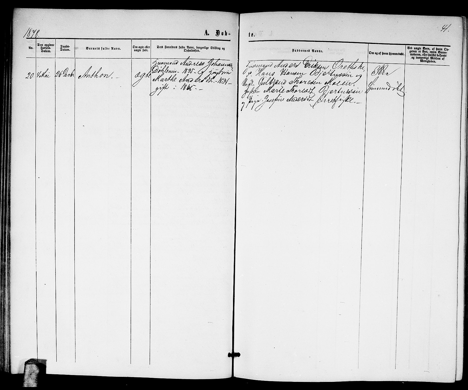 Nittedal prestekontor Kirkebøker, AV/SAO-A-10365a/G/Gb/L0001: Parish register (copy) no. II 1, 1859-1878, p. 41