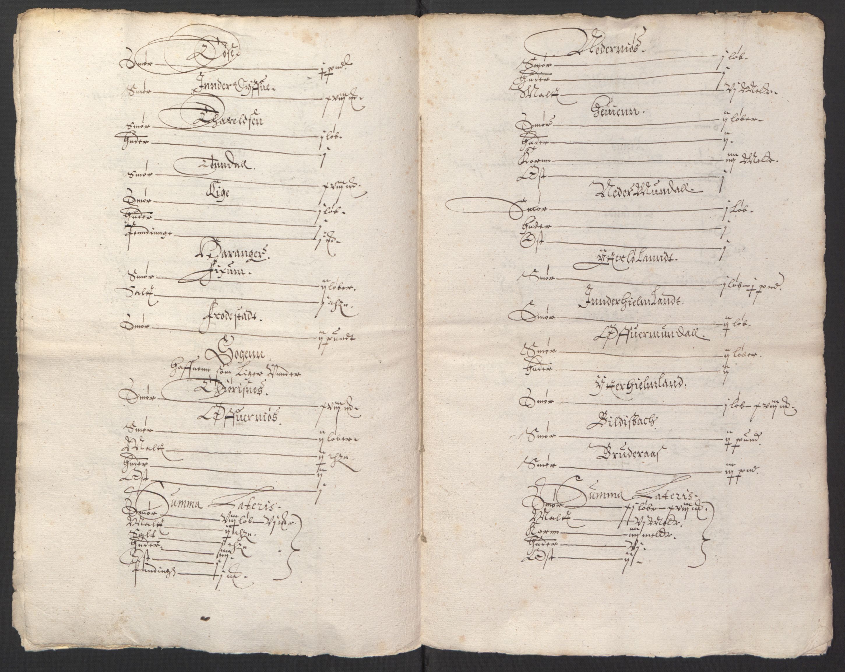 Stattholderembetet 1572-1771, AV/RA-EA-2870/Ek/L0007/0001: Jordebøker til utlikning av rosstjeneste 1624-1626: / Adelsjordebøker, 1624-1625, p. 467