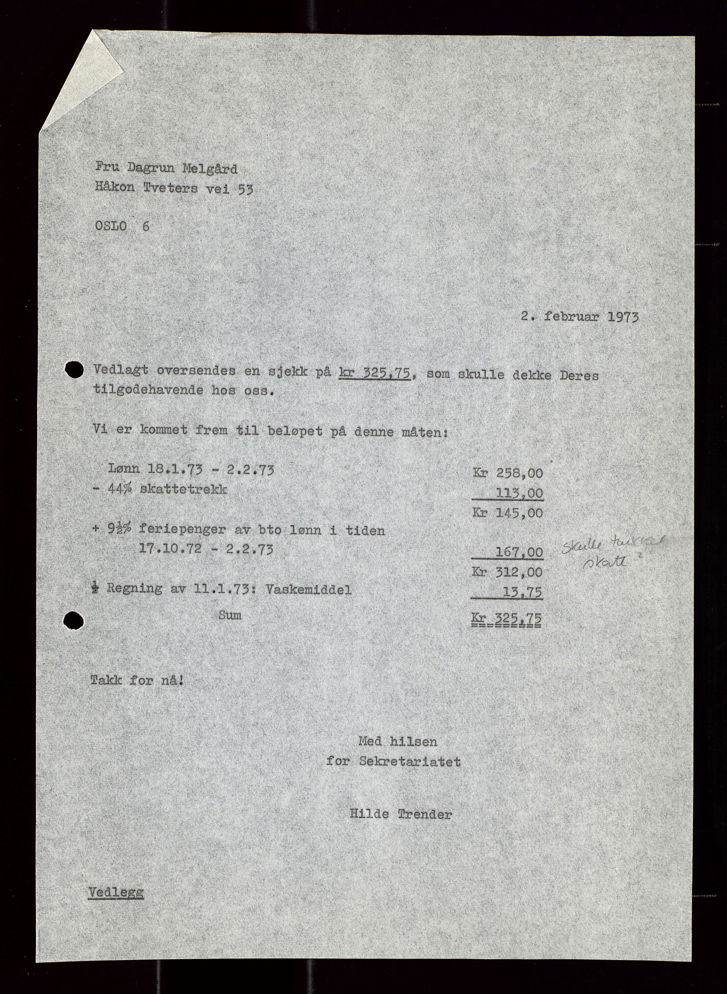 Industridepartementet, Oljekontoret, AV/SAST-A-101348/Di/L0002: DWP, måneds- kvartals- halvårs- og årsrapporter, økonomi, personell, div., 1972-1974, p. 558