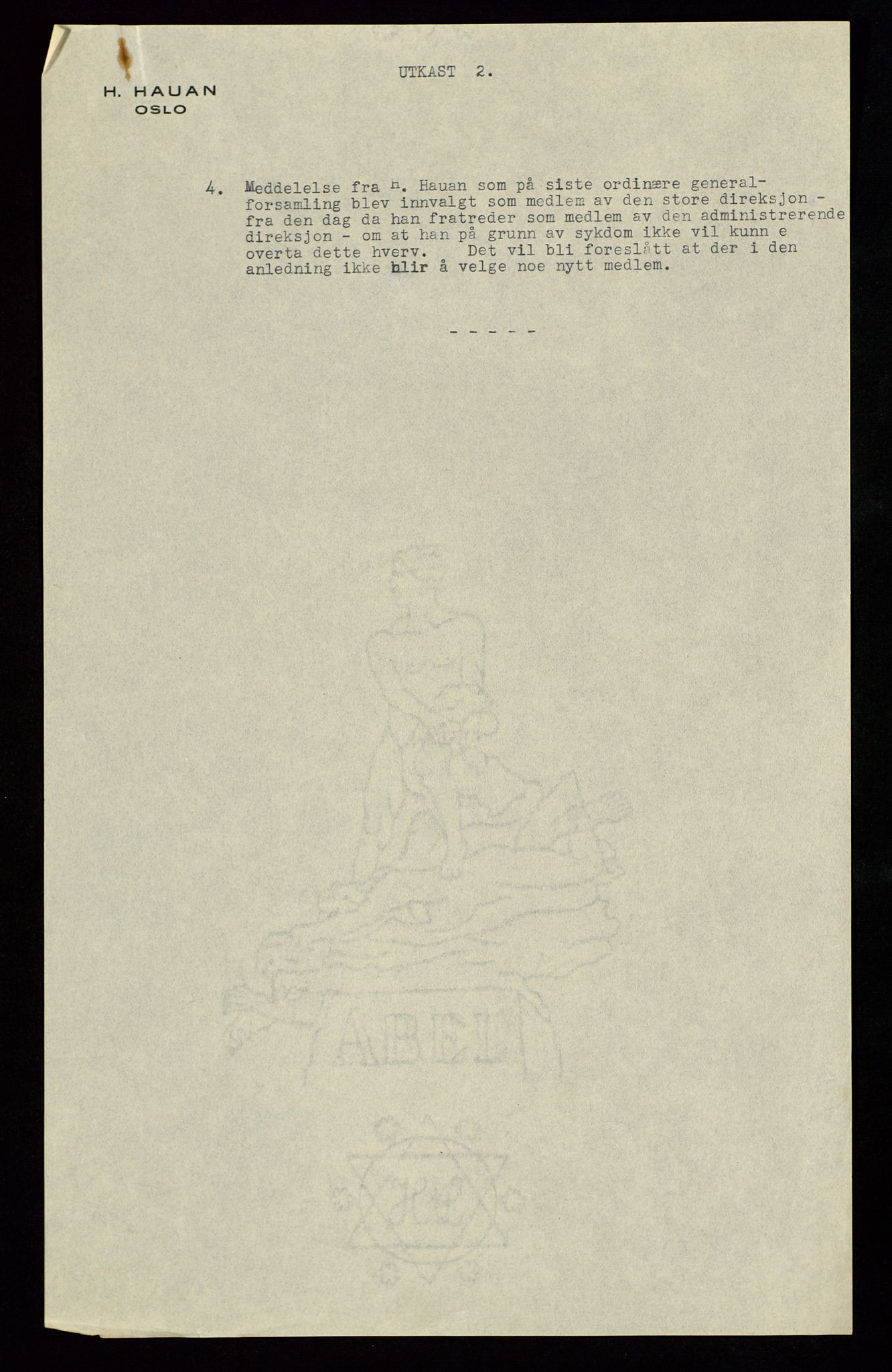 PA 1534 - Østlandske Petroleumscompagni A/S, AV/SAST-A-101954/A/Aa/L0002/0005: Generalforsamlinger. / Ekstraordinær generalforsamling, 1936, p. 4