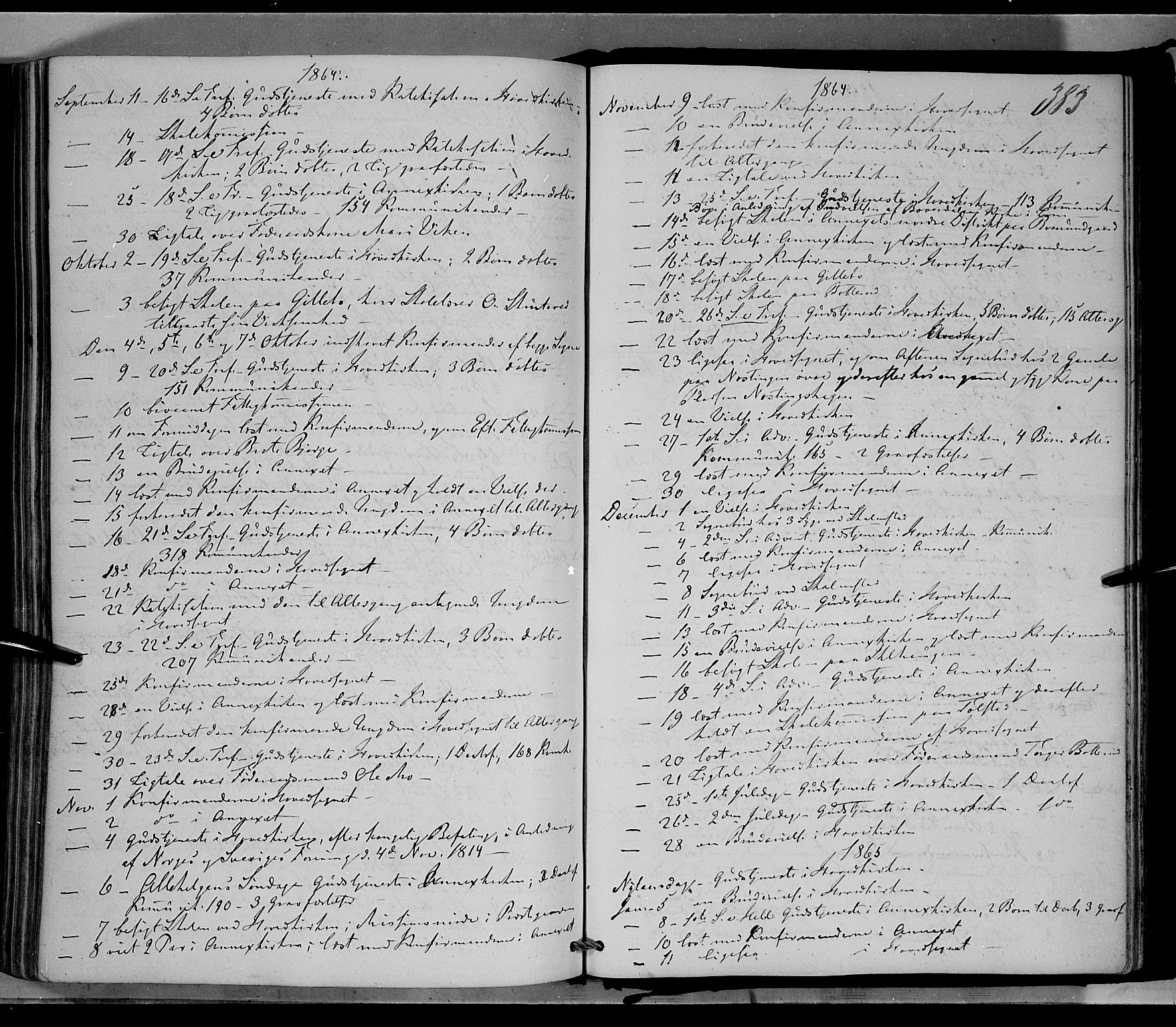 Øyer prestekontor, AV/SAH-PREST-084/H/Ha/Haa/L0006: Parish register (official) no. 6, 1858-1874, p. 383