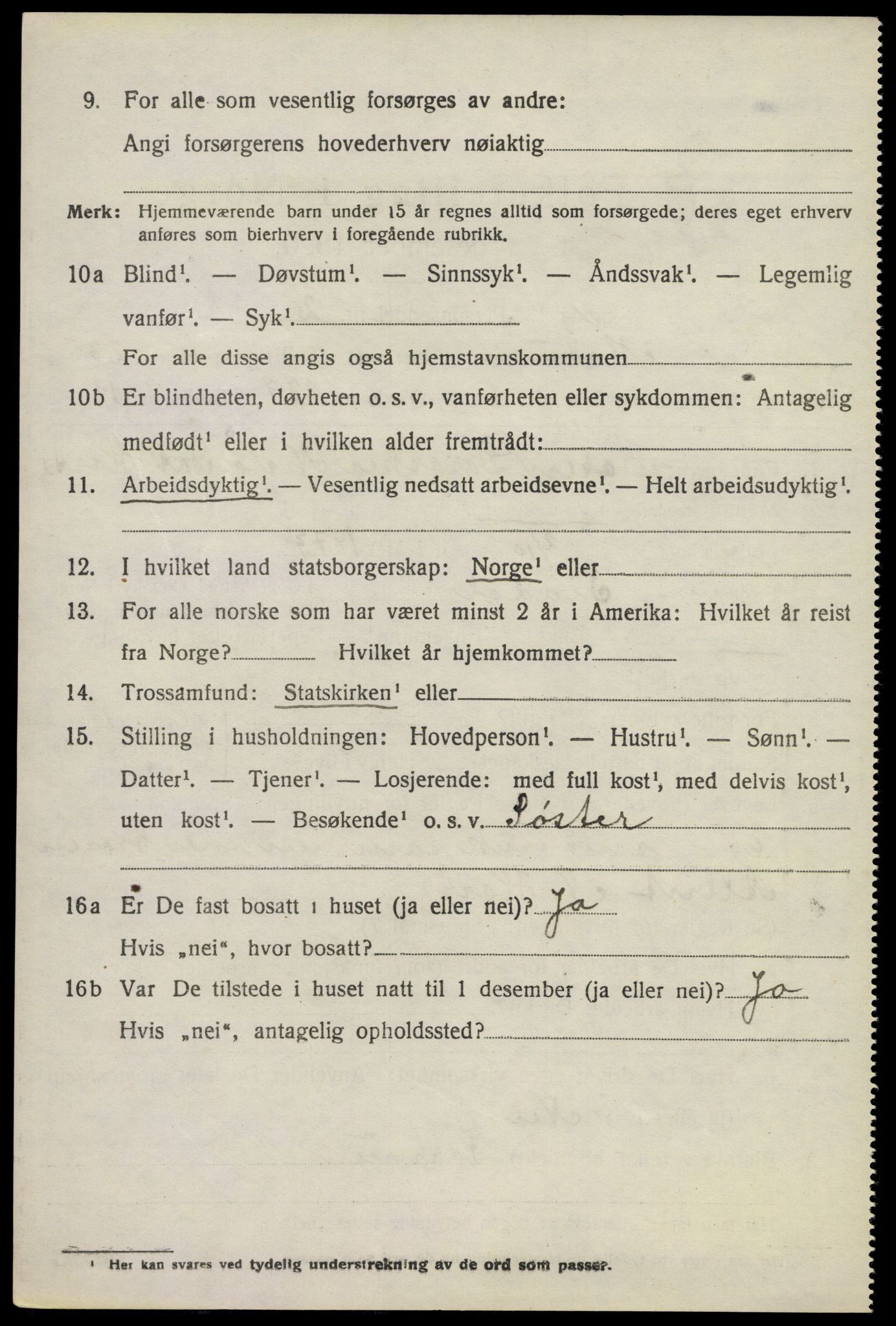 SAKO, 1920 census for Modum, 1920, p. 23450