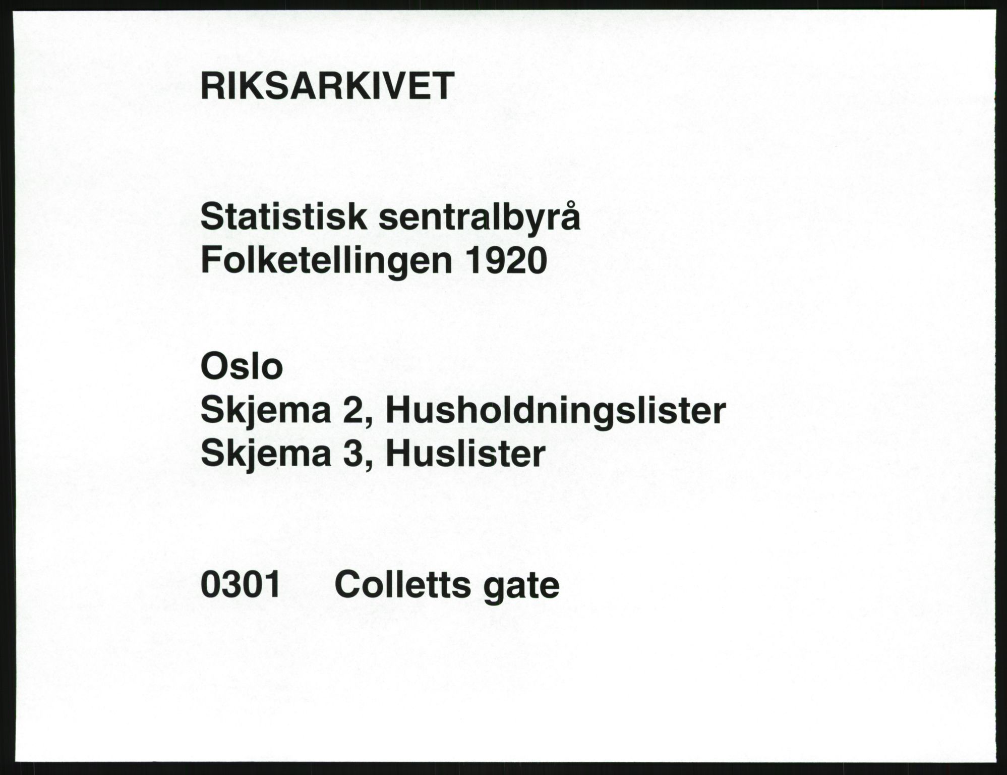 SAO, 1920 census for Kristiania, 1920, p. 13074