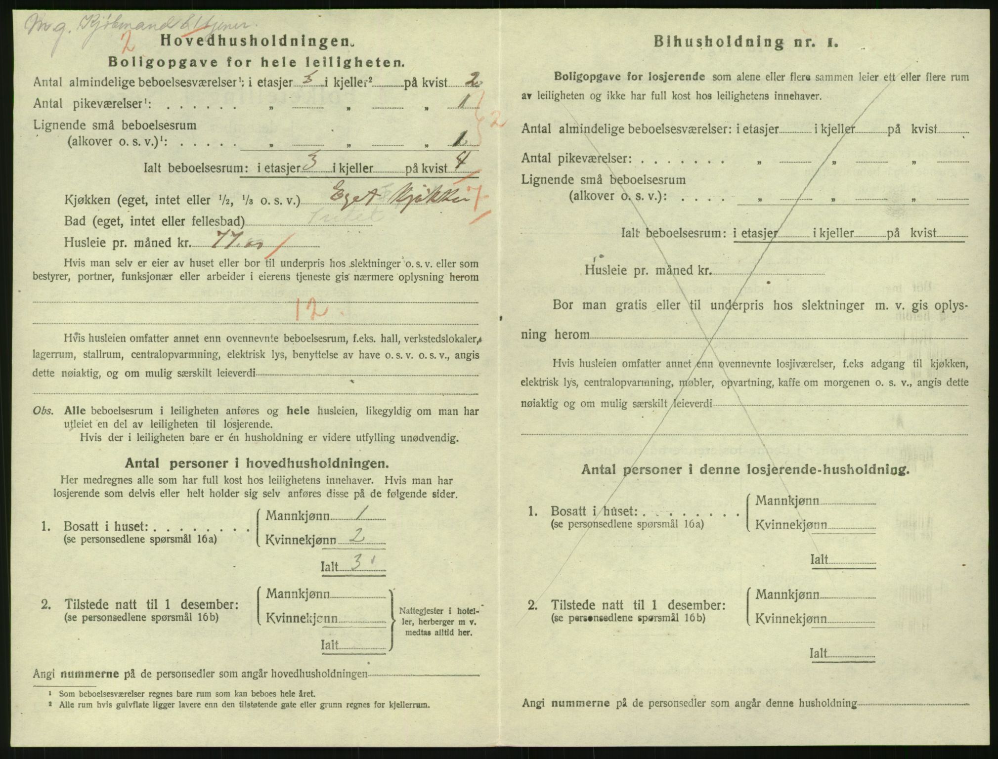 SAK, 1920 census for Risør, 1920, p. 2090