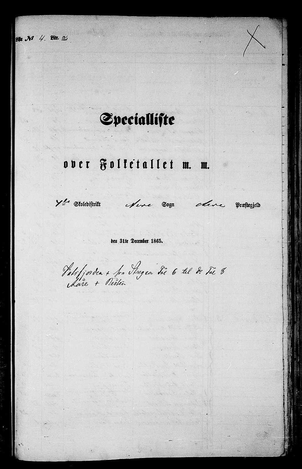 RA, 1865 census for Aure, 1865, p. 79