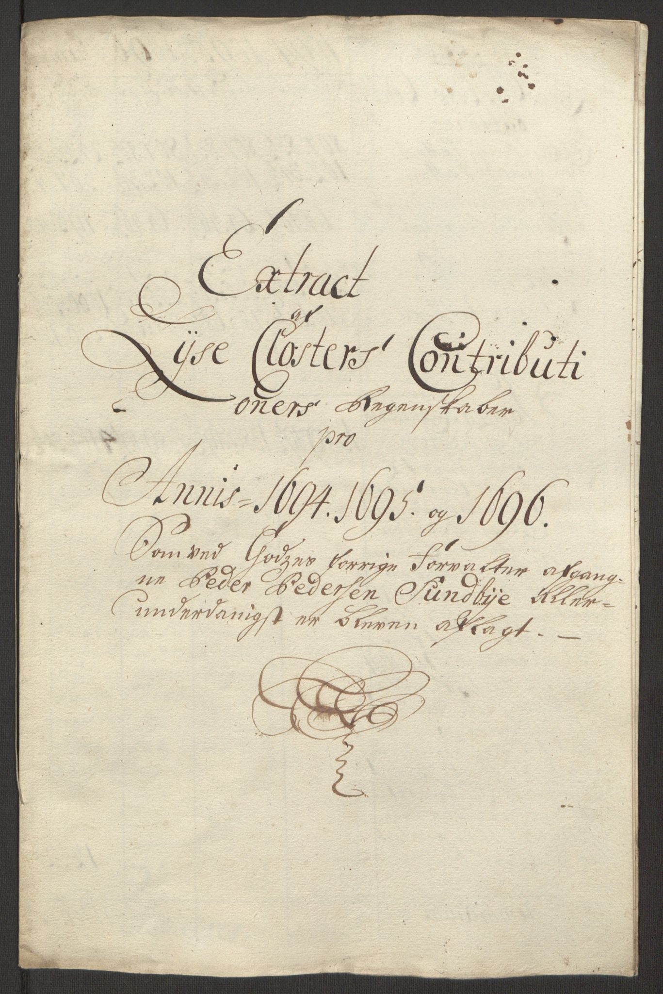 Rentekammeret inntil 1814, Reviderte regnskaper, Fogderegnskap, RA/EA-4092/R50/L3159: Fogderegnskap Lyse kloster, 1691-1709, p. 60