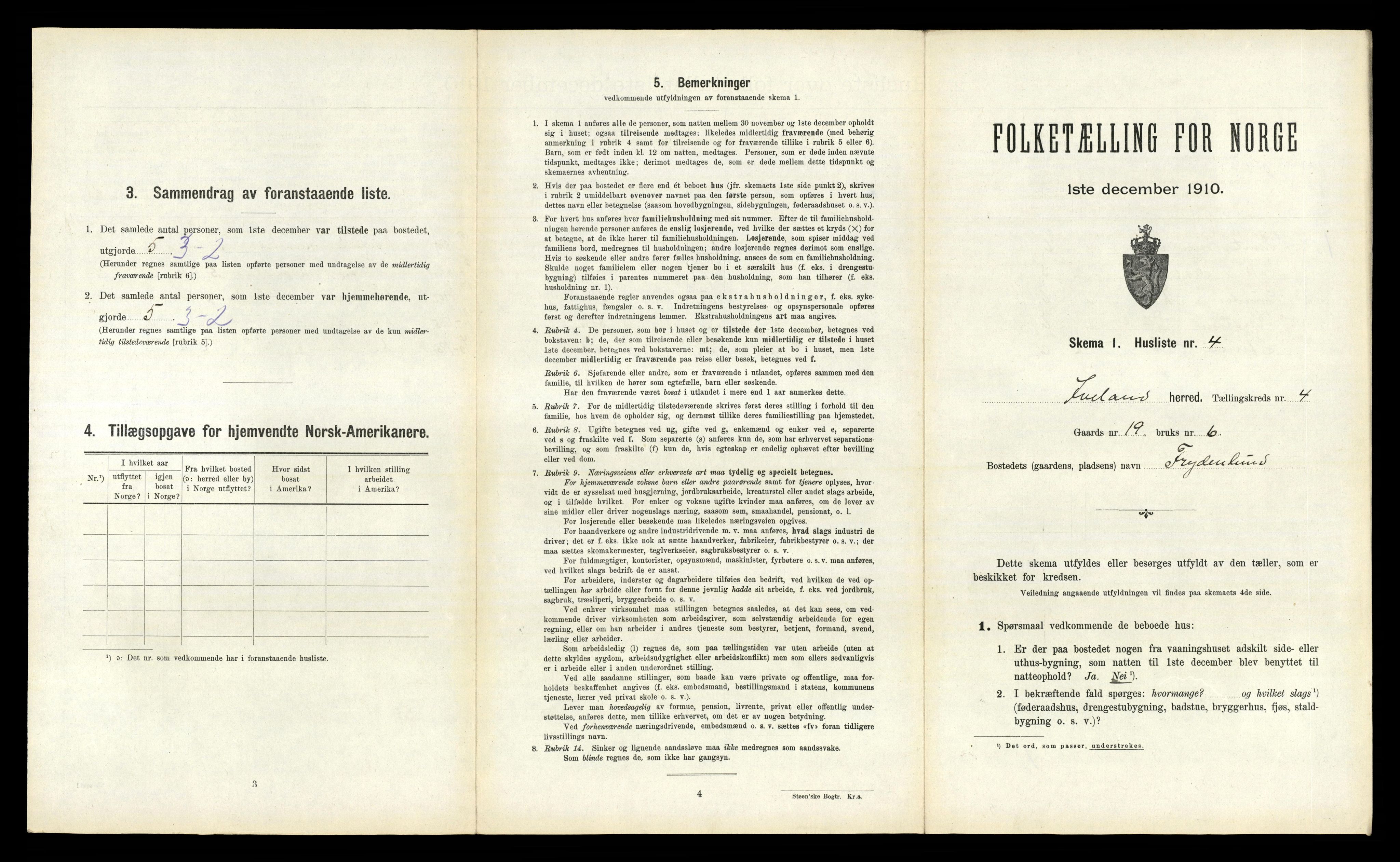 RA, 1910 census for Iveland, 1910, p. 165