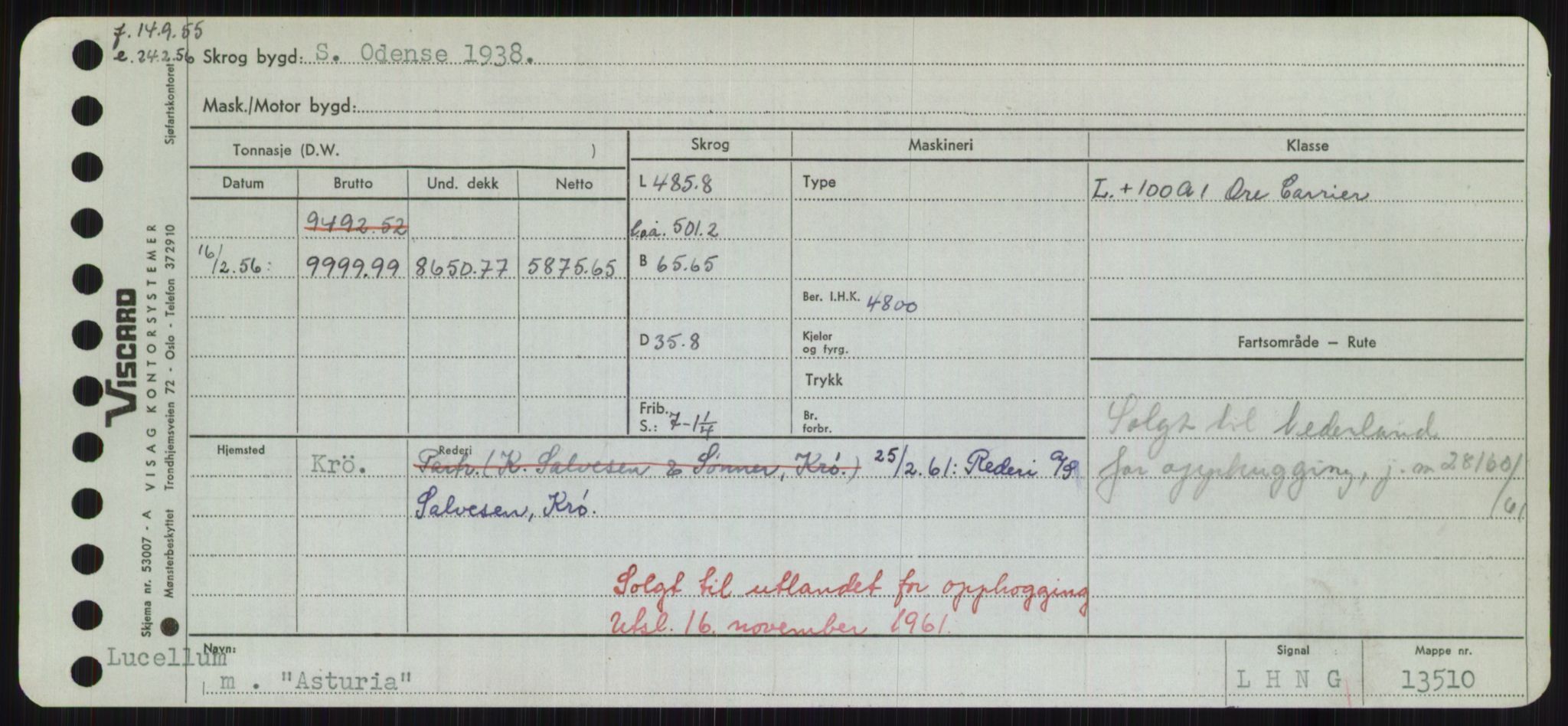 Sjøfartsdirektoratet med forløpere, Skipsmålingen, RA/S-1627/H/Hd/L0002: Fartøy, Apa-Axe, p. 343