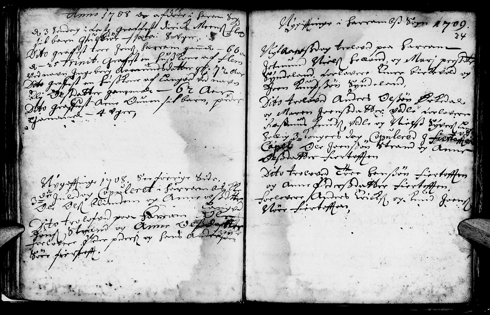 Ministerialprotokoller, klokkerbøker og fødselsregistre - Møre og Romsdal, AV/SAT-A-1454/536/L0491: Parish register (official) no. 536A01 /1, 1689-1737, p. 34