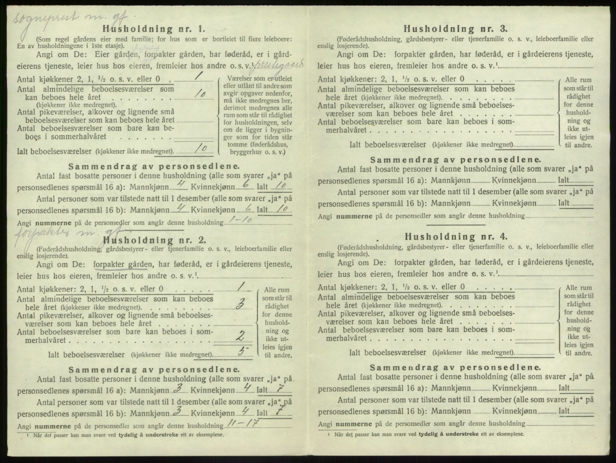 SAB, 1920 census for Jølster, 1920, p. 914