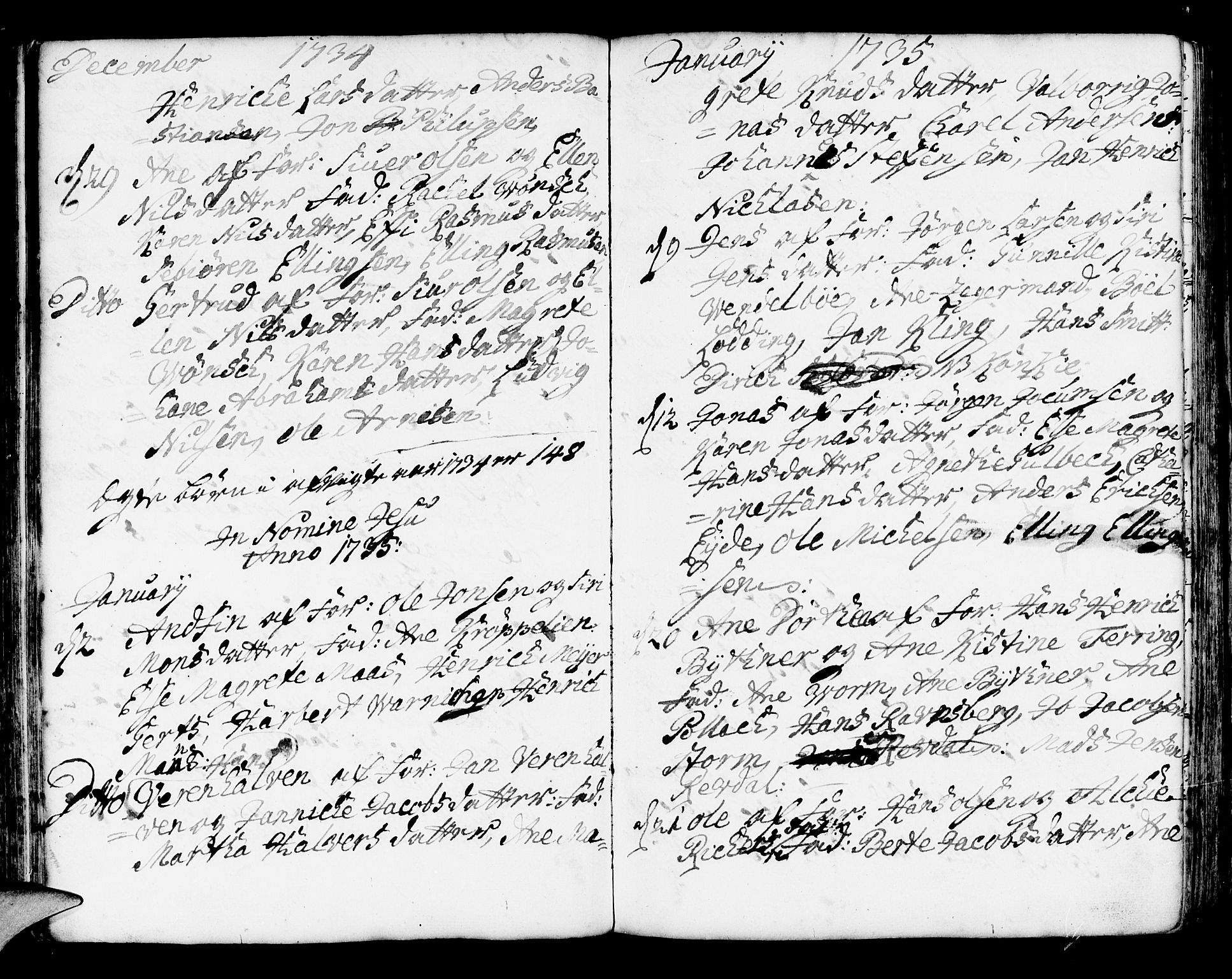 Korskirken sokneprestembete, SAB/A-76101/H/Haa/L0004: Parish register (official) no. A 4, 1720-1750, p. 149