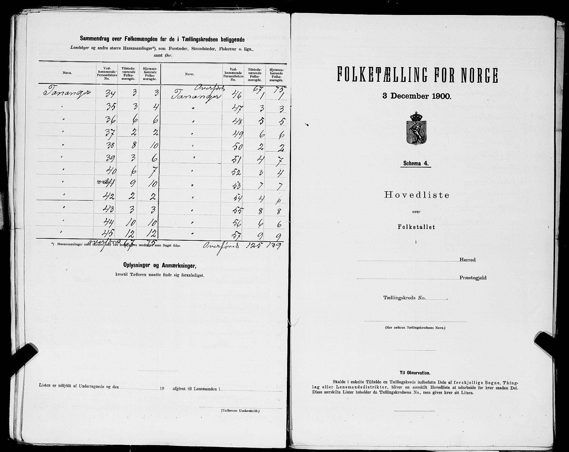 SAST, 1900 census for Haaland, 1900, p. 22