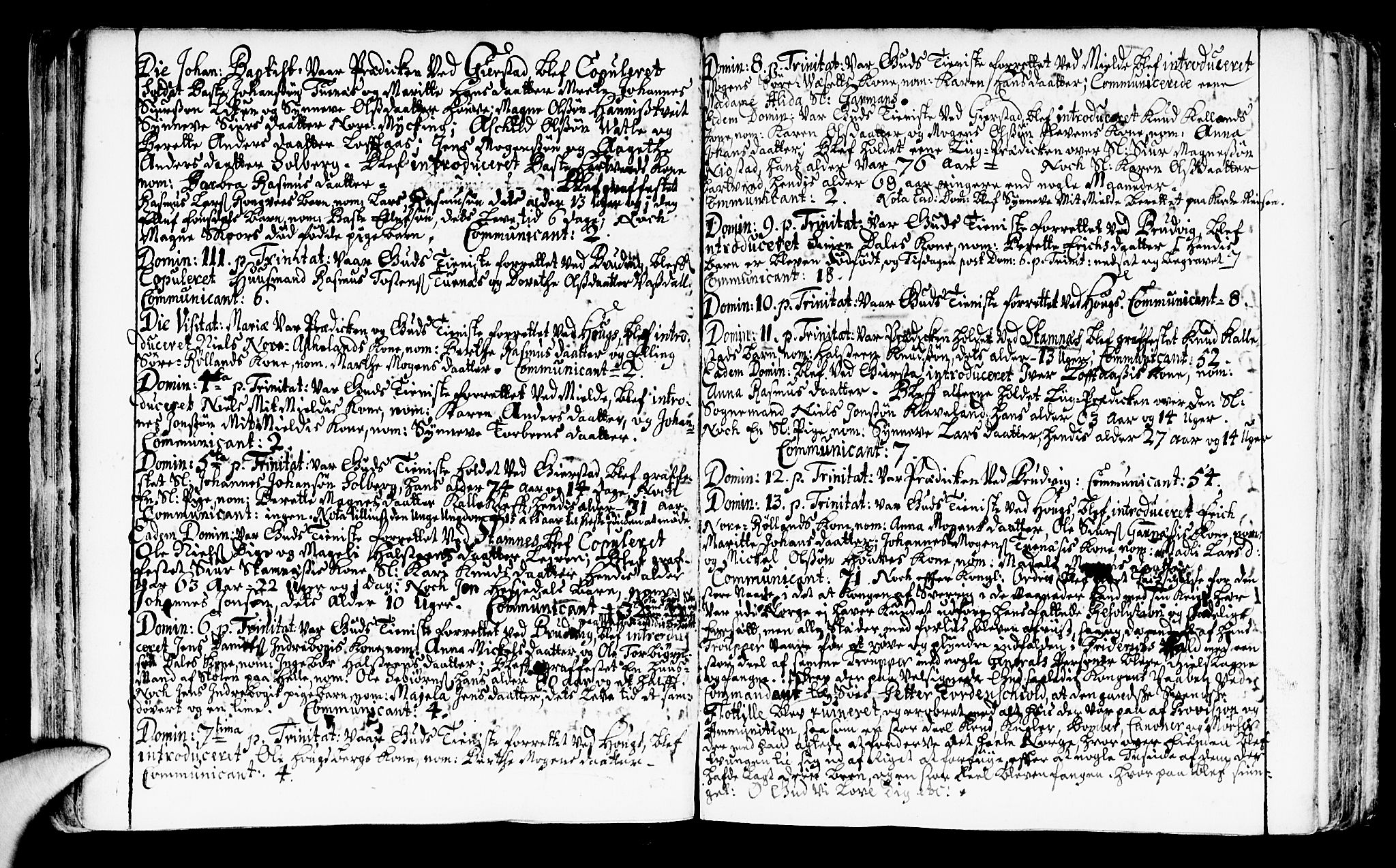 Haus sokneprestembete, AV/SAB-A-75601/H/Haa: Parish register (official) no. A 3, 1713-1722