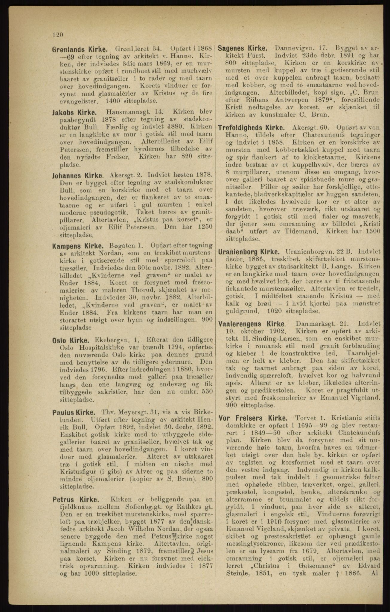 Kristiania/Oslo adressebok, PUBL/-, 1916, p. 120