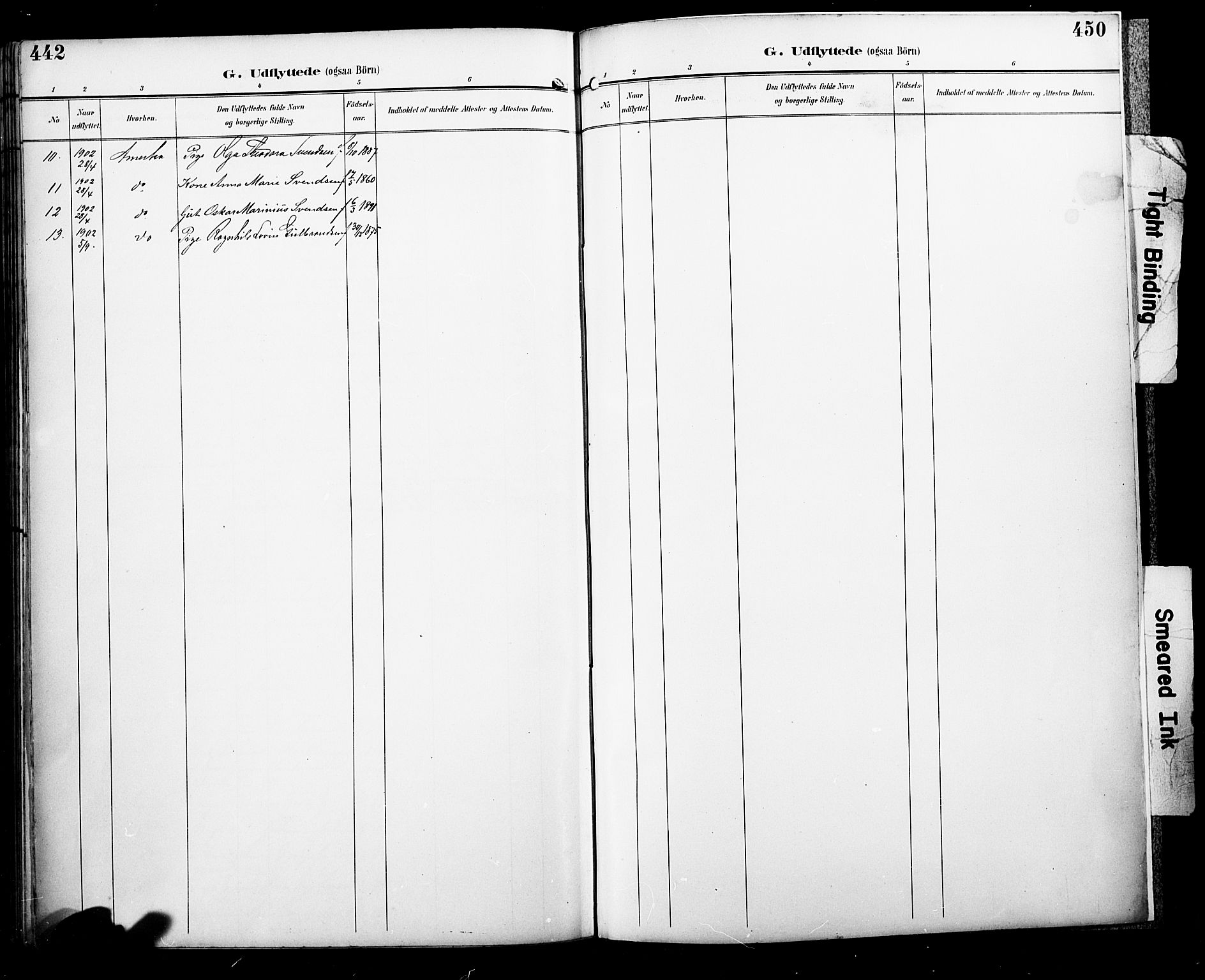 Bragernes kirkebøker, SAKO/A-6/F/Fb/L0008: Parish register (official) no. II 8, 1894-1902, p. 450