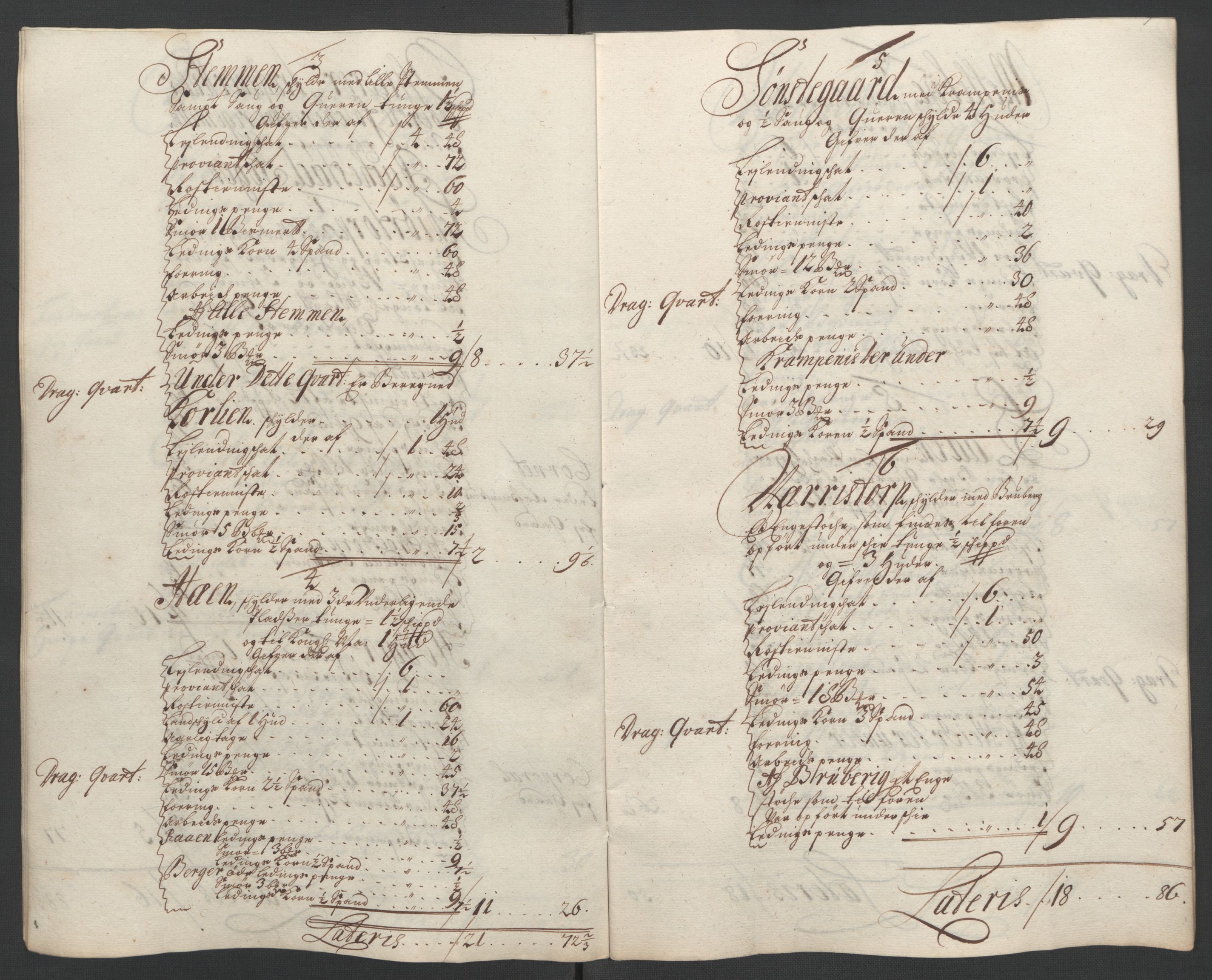 Rentekammeret inntil 1814, Reviderte regnskaper, Fogderegnskap, AV/RA-EA-4092/R07/L0296: Fogderegnskap Rakkestad, Heggen og Frøland, 1704, p. 255