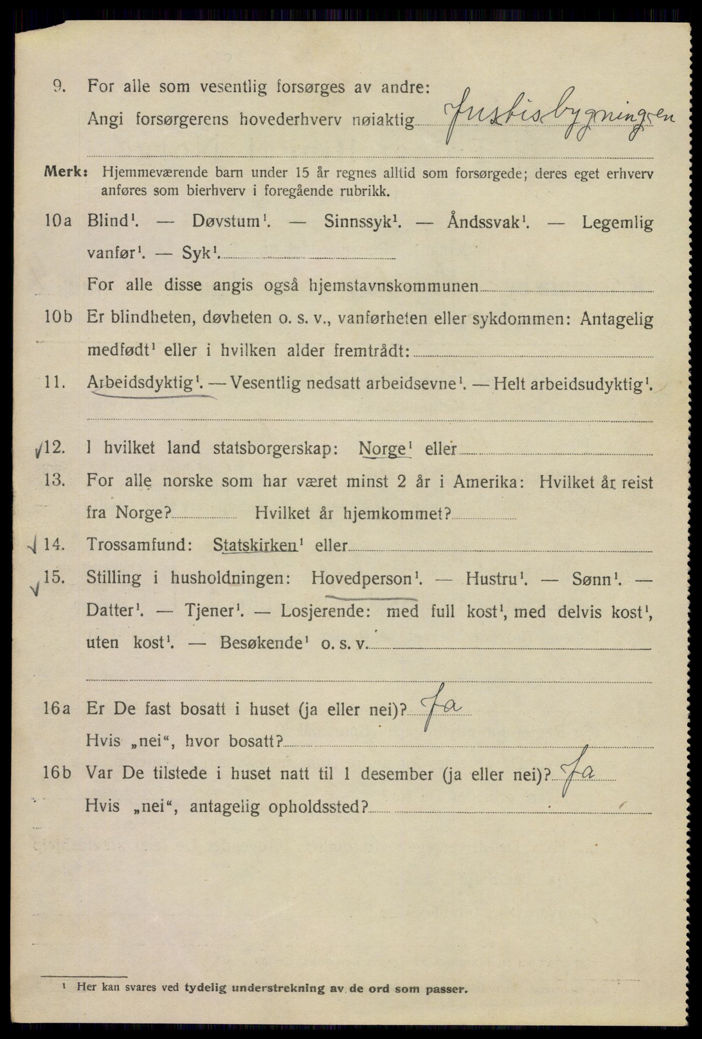 SAO, 1920 census for Kristiania, 1920, p. 556474