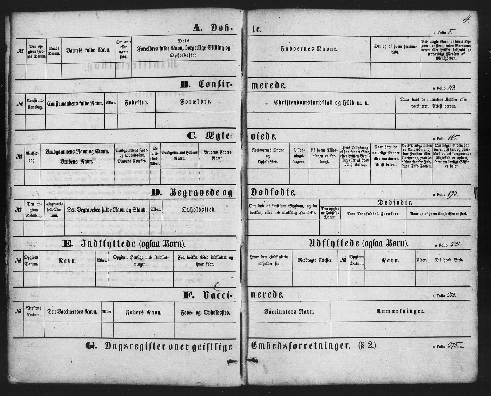 Fitjar sokneprestembete, AV/SAB-A-99926: Parish register (official) no. A 1, 1862-1881, p. 4