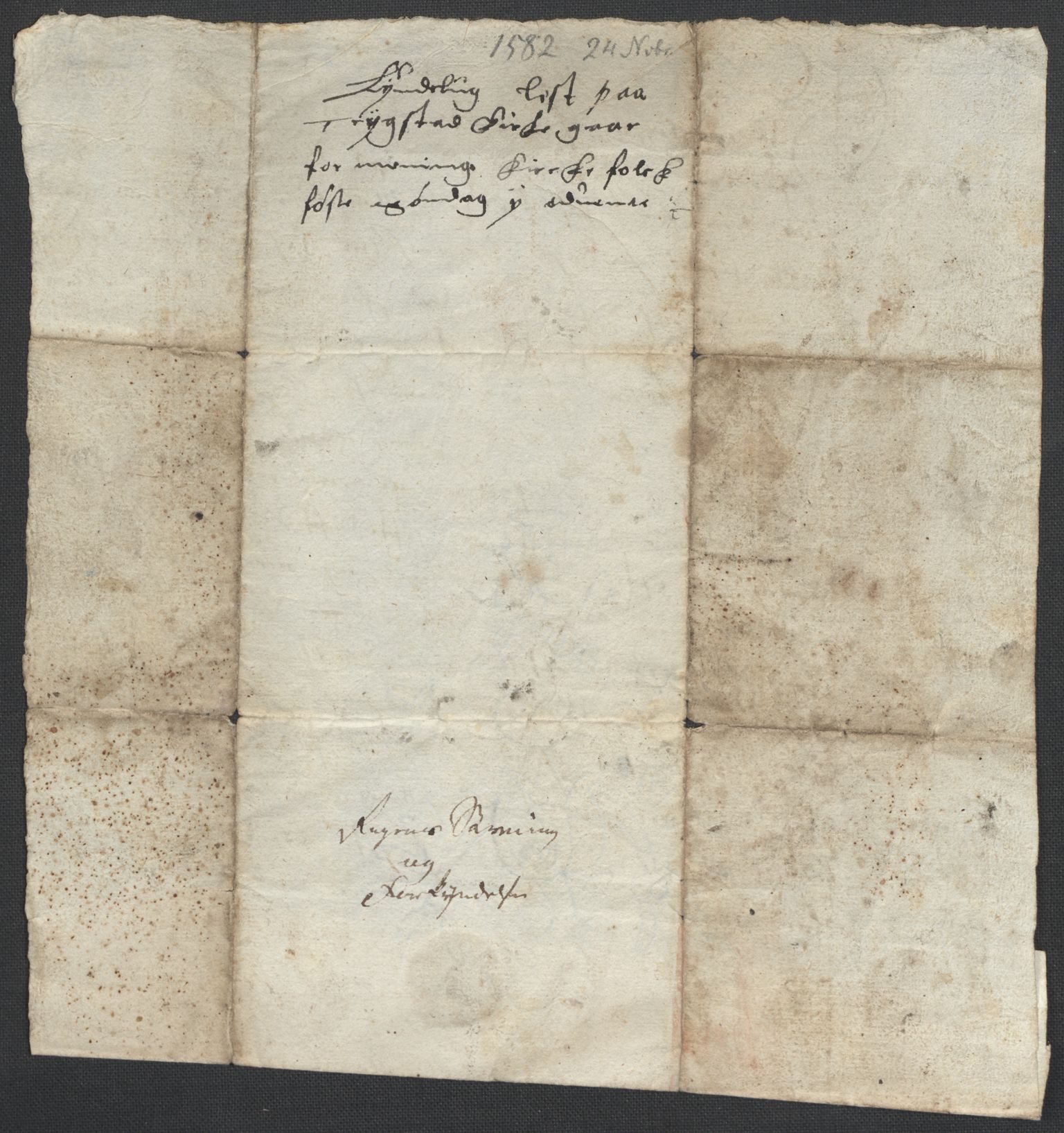 Riksarkivets diplomsamling, RA/EA-5965/F02/L0084: Dokumenter, 1582, p. 53