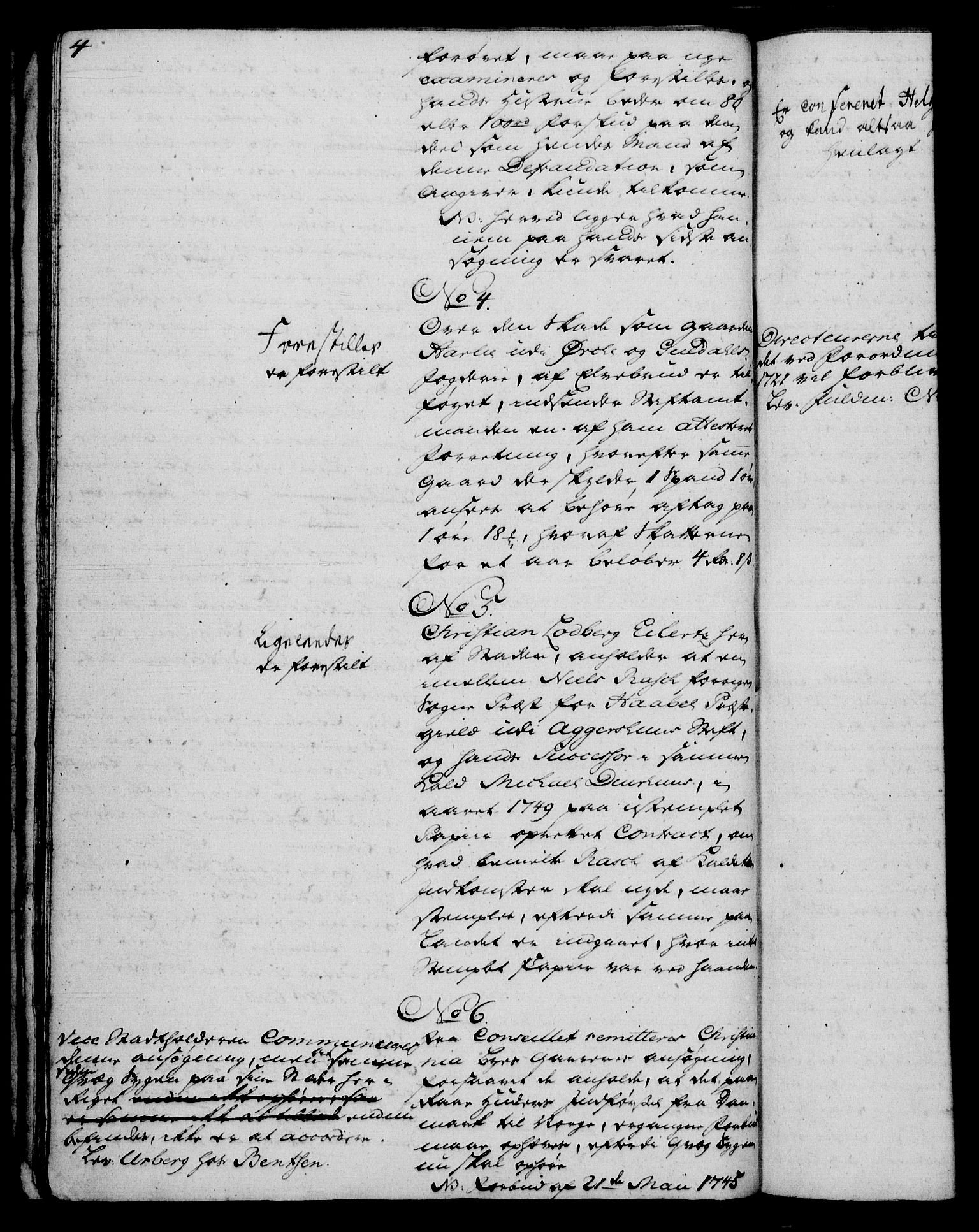 Rentekammeret, Kammerkanselliet, RA/EA-3111/G/Gh/Gha/L0031: Norsk ekstraktmemorialprotokoll (merket RK 53.76), 1751-1753, p. 4