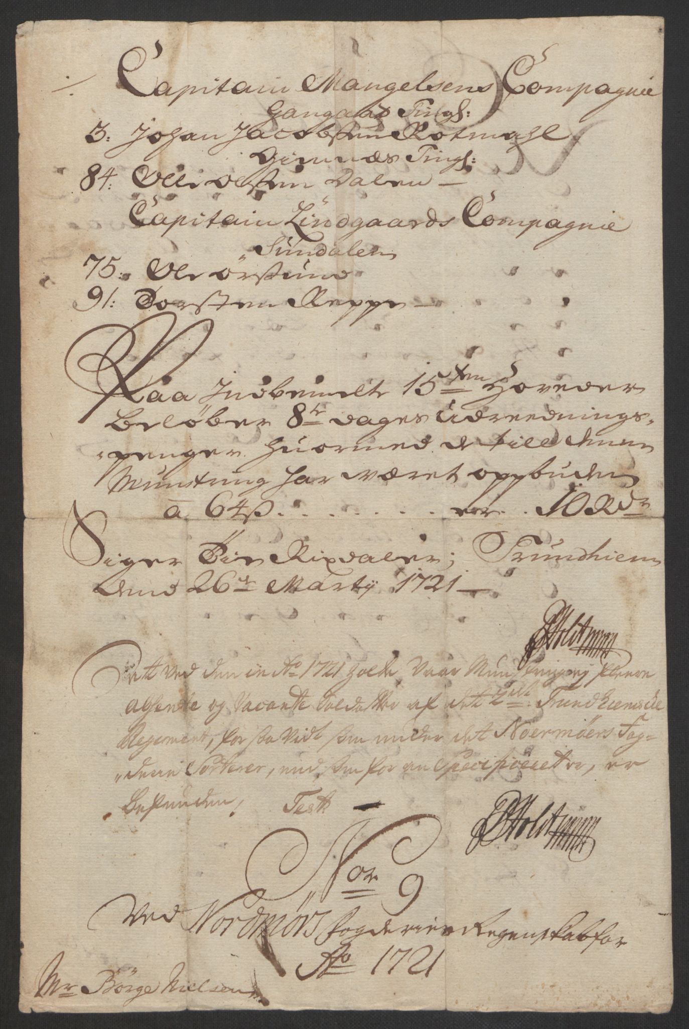 Rentekammeret inntil 1814, Reviderte regnskaper, Fogderegnskap, RA/EA-4092/R56/L3754: Fogderegnskap Nordmøre, 1721, p. 135