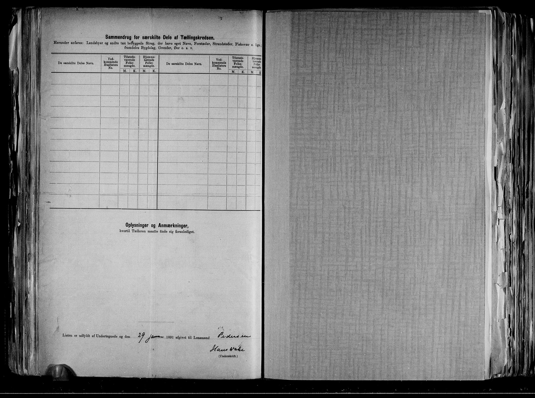 RA, 1891 census for 0812 Gjerpen, 1891, p. 34