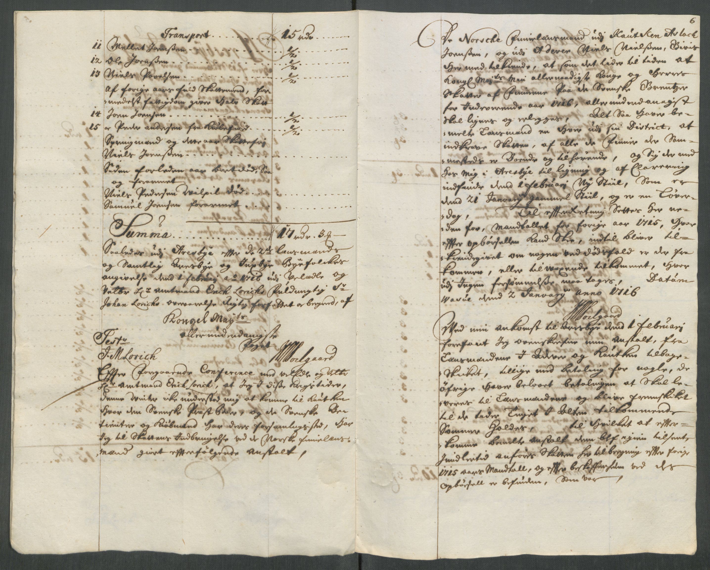 Rentekammeret inntil 1814, Reviderte regnskaper, Fogderegnskap, AV/RA-EA-4092/R69/L4857: Fogderegnskap Finnmark/Vardøhus, 1716-1718, p. 24