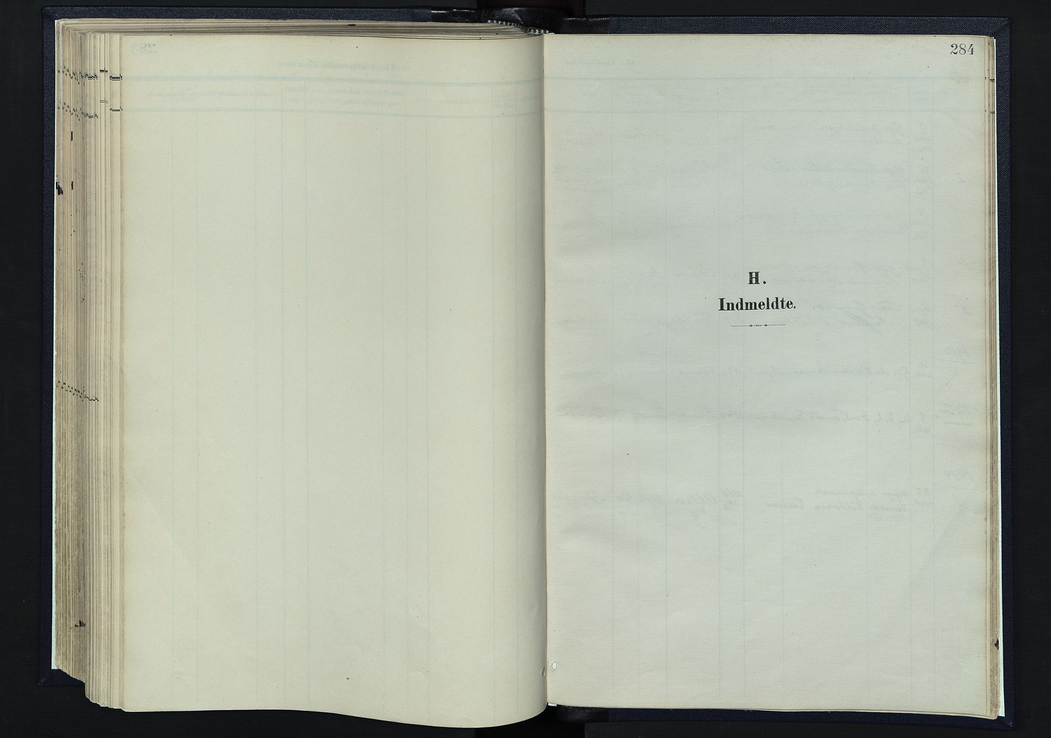 Tynset prestekontor, SAH/PREST-058/H/Ha/Haa/L0025: Parish register (official) no. 25, 1900-1914, p. 284