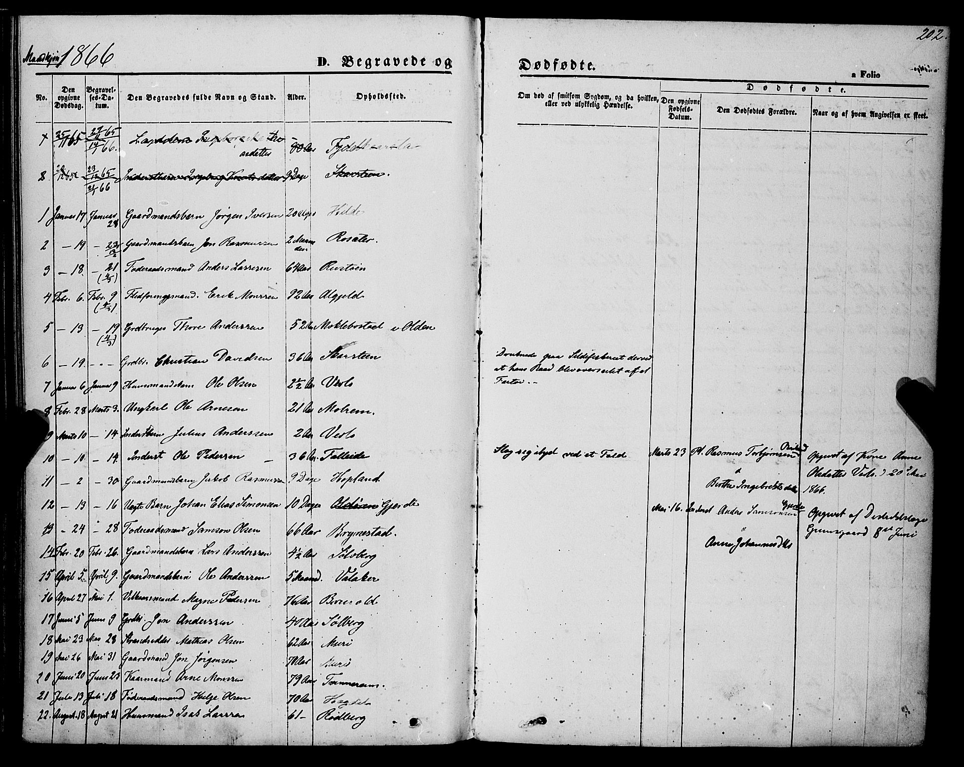 Innvik sokneprestembete, SAB/A-80501: Parish register (official) no. A 6, 1865-1878, p. 202