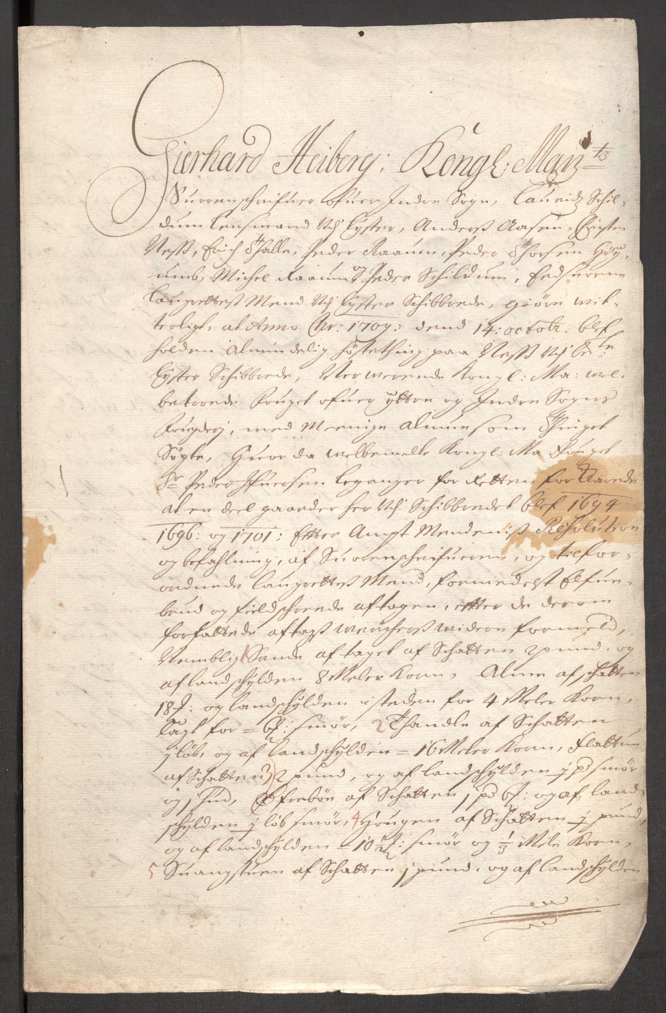 Rentekammeret inntil 1814, Reviderte regnskaper, Fogderegnskap, RA/EA-4092/R52/L3316: Fogderegnskap Sogn, 1709-1710, p. 179