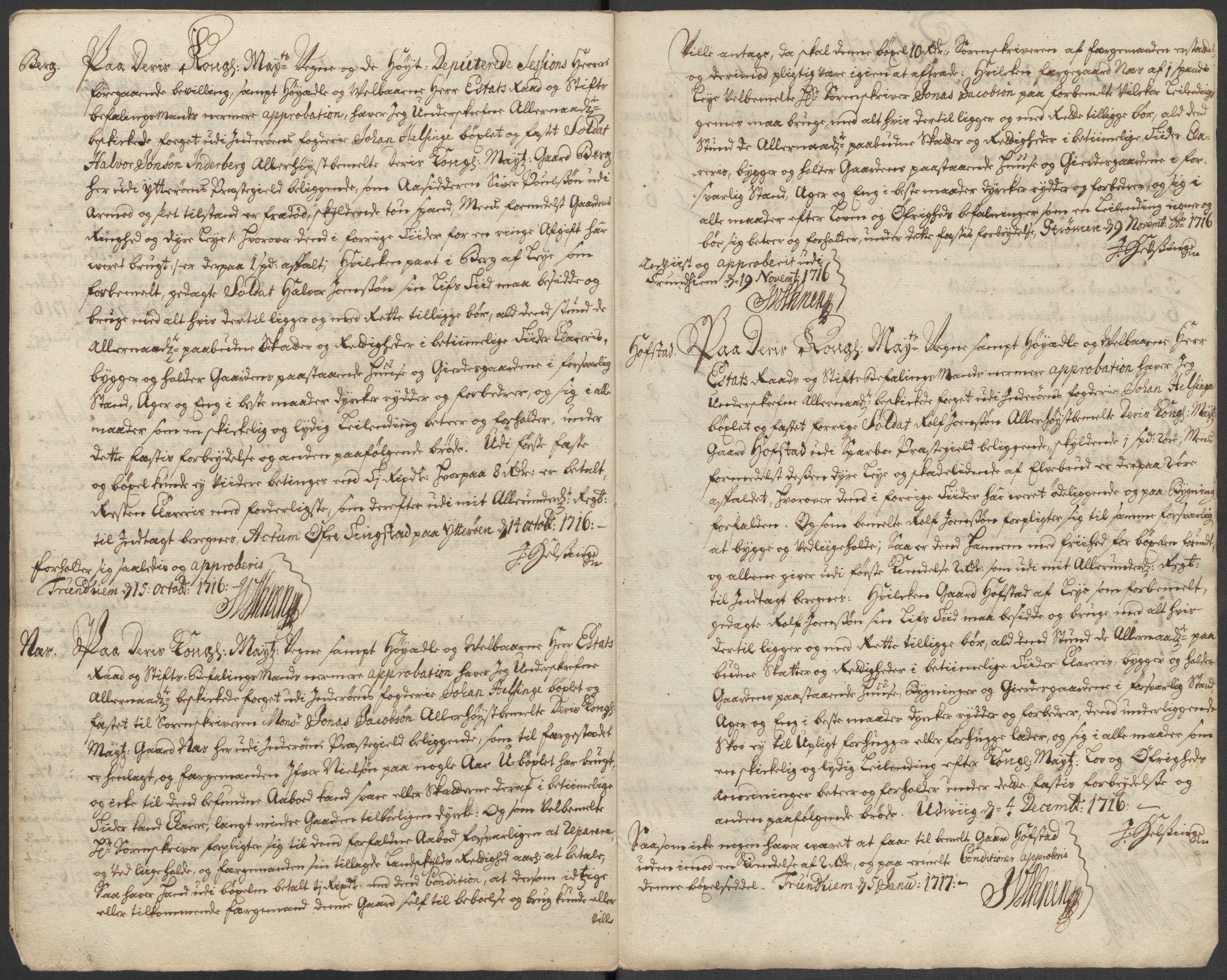 Rentekammeret inntil 1814, Reviderte regnskaper, Fogderegnskap, RA/EA-4092/R63/L4324: Fogderegnskap Inderøy, 1716, p. 209